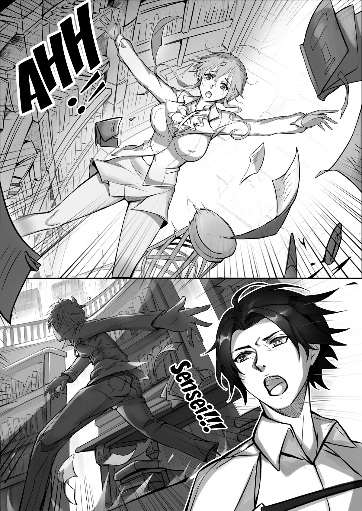 (C95) [Nameless (Tsuki no Senninno)] Kyoushi Taiken (Fate/Grand Order) [French] [Northface] [Decensored] image number 16