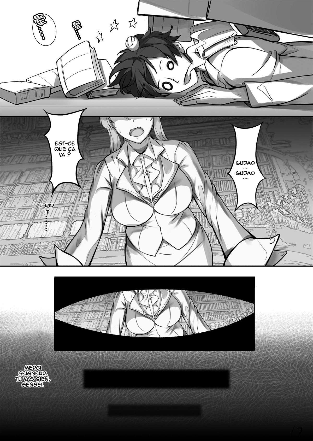 (C95) [Nameless (Tsuki no Senninno)] Kyoushi Taiken (Fate/Grand Order) [French] [Northface] [Decensored] image number 18