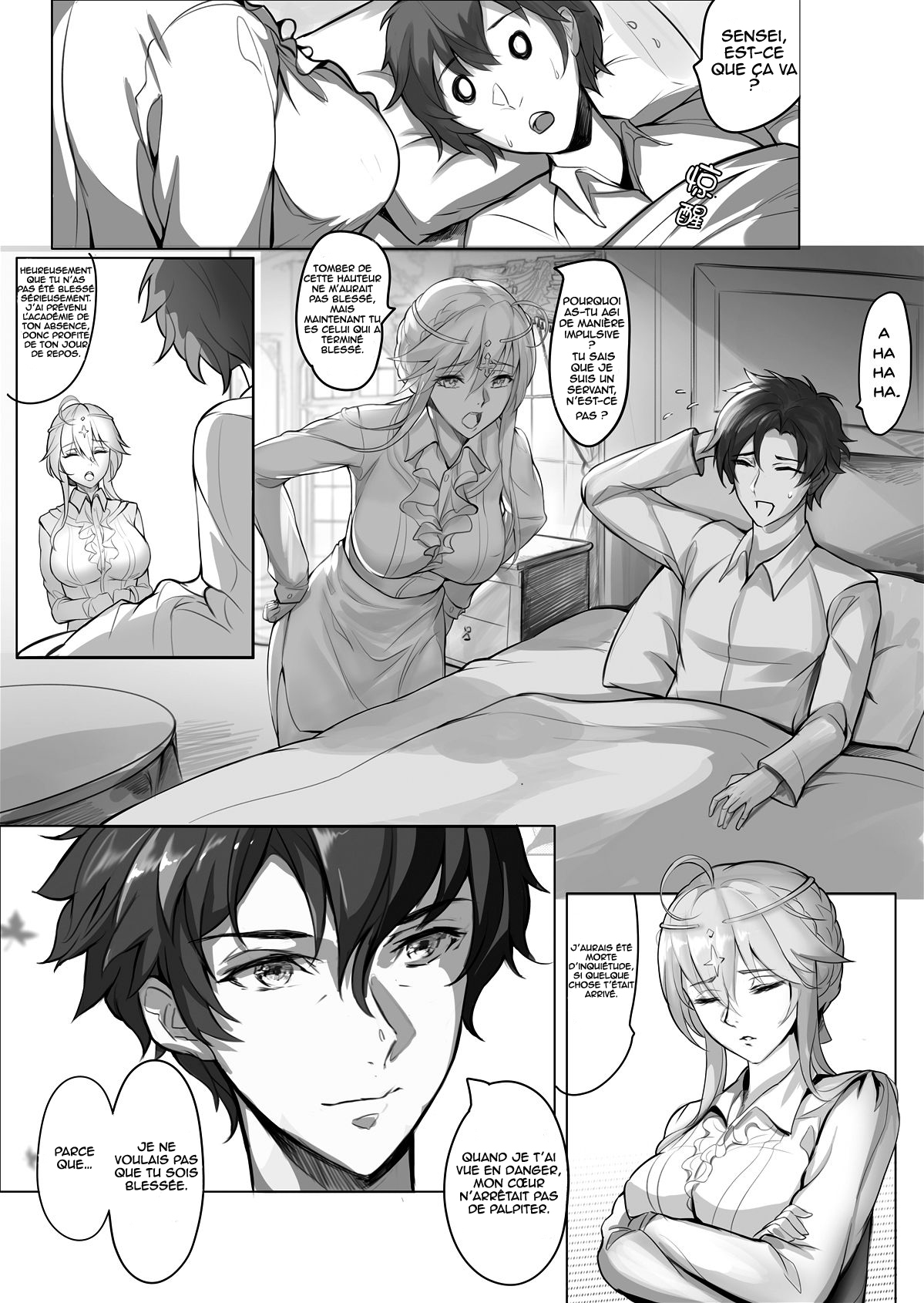 (C95) [Nameless (Tsuki no Senninno)] Kyoushi Taiken (Fate/Grand Order) [French] [Northface] [Decensored] image number 20