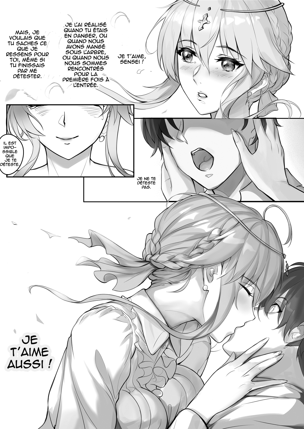 (C95) [Nameless (Tsuki no Senninno)] Kyoushi Taiken (Fate/Grand Order) [French] [Northface] [Decensored] image number 21