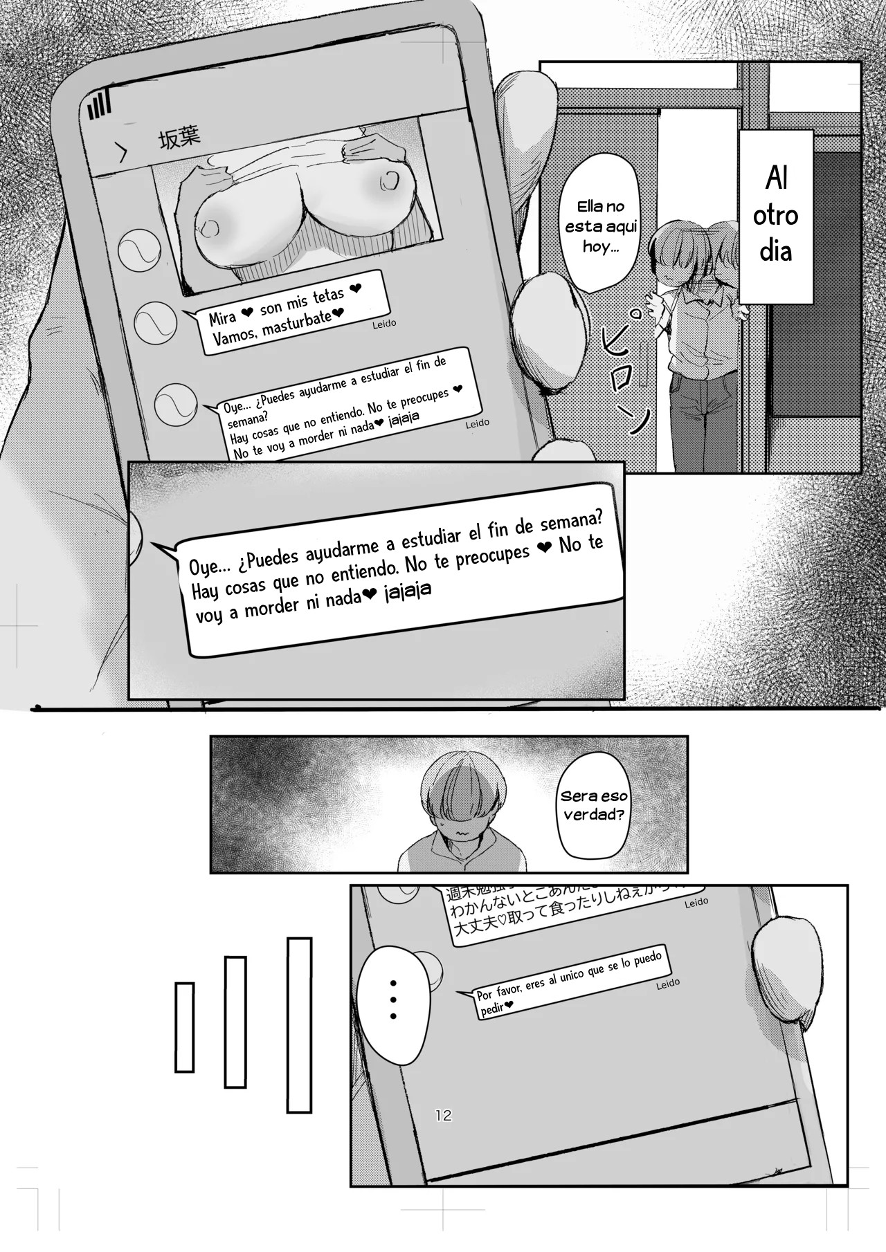 [Rokkotsu-san (Abara-kun)] Watashi no Omocha-kun 2｜Mi Dildo-kun 2 [Spanish] [Hta scan] image number 12