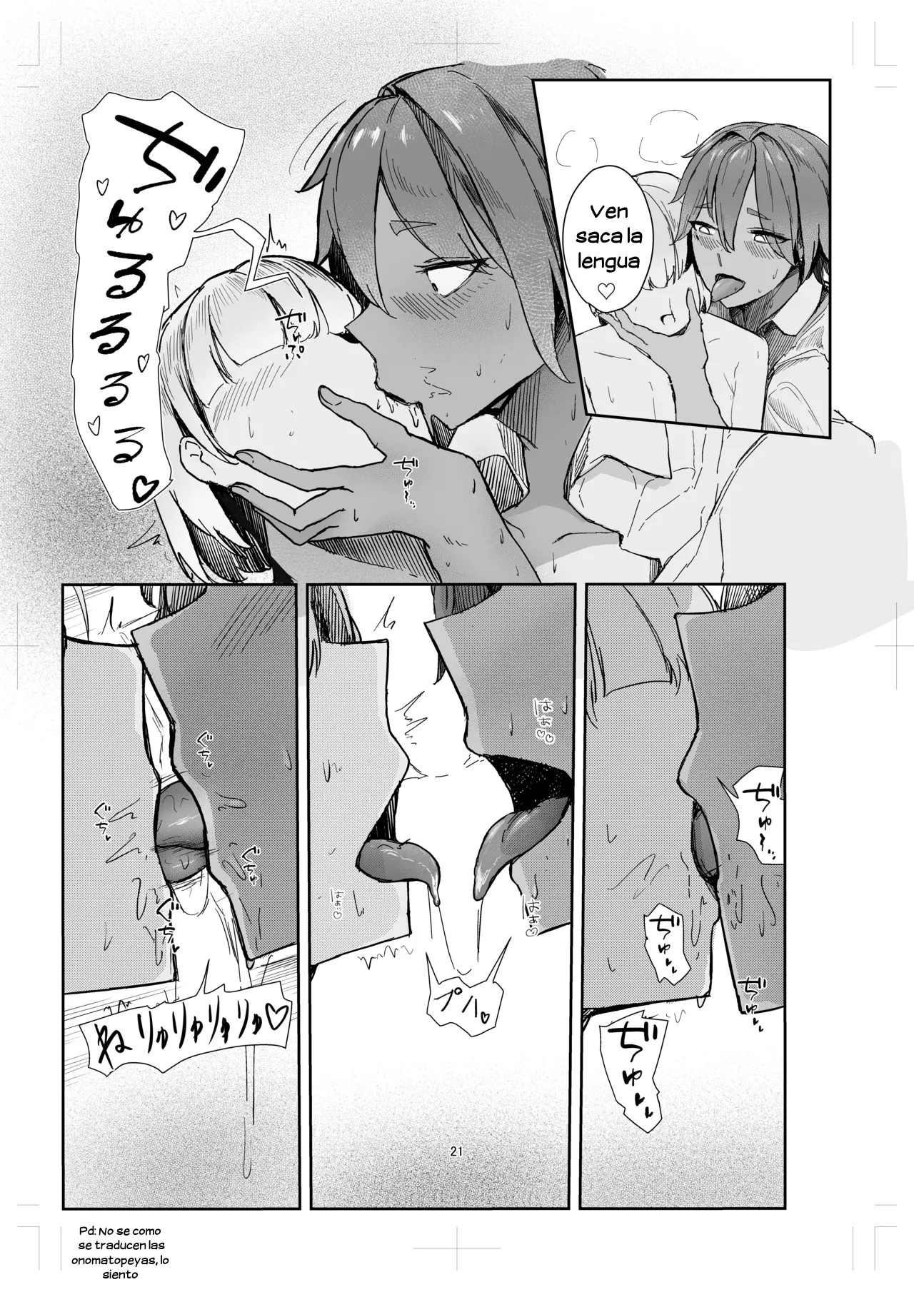 [Rokkotsu-san (Abara-kun)] Watashi no Omocha-kun 2｜Mi Dildo-kun 2 [Spanish] [Hta scan] image number 21