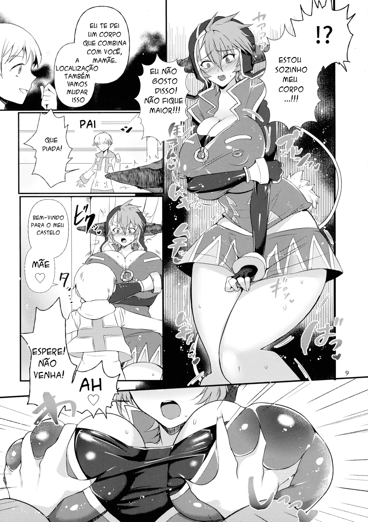 [Last Ecstasy (Hachino Ratda)] Mamaten Mama ni Tensei Nuponupo Chirudoreso (Shin Megami Tensei) Portugues PT-BR Bildnummer 9