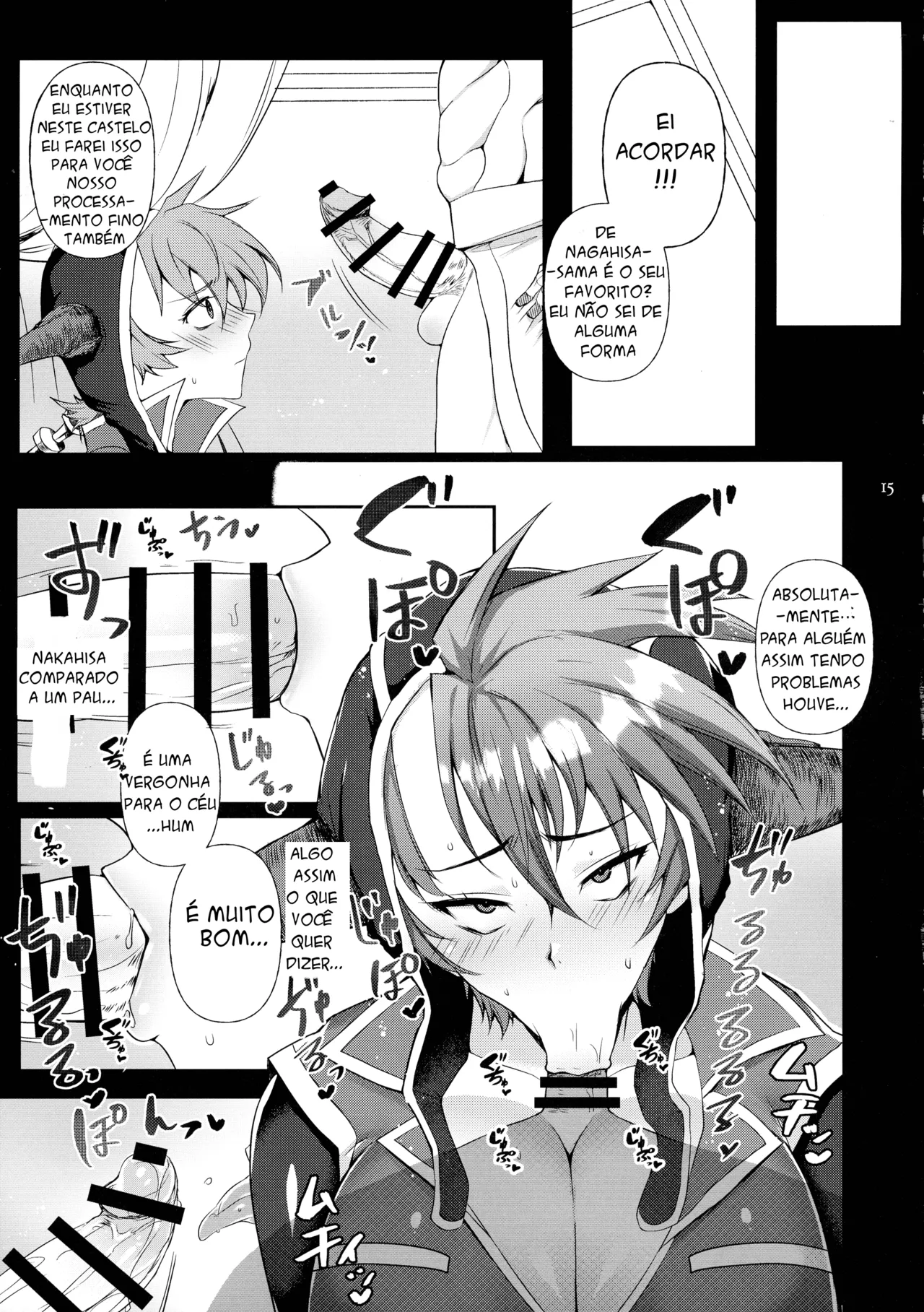 [Last Ecstasy (Hachino Ratda)] Mamaten Mama ni Tensei Nuponupo Chirudoreso (Shin Megami Tensei) Portugues PT-BR Bildnummer 15