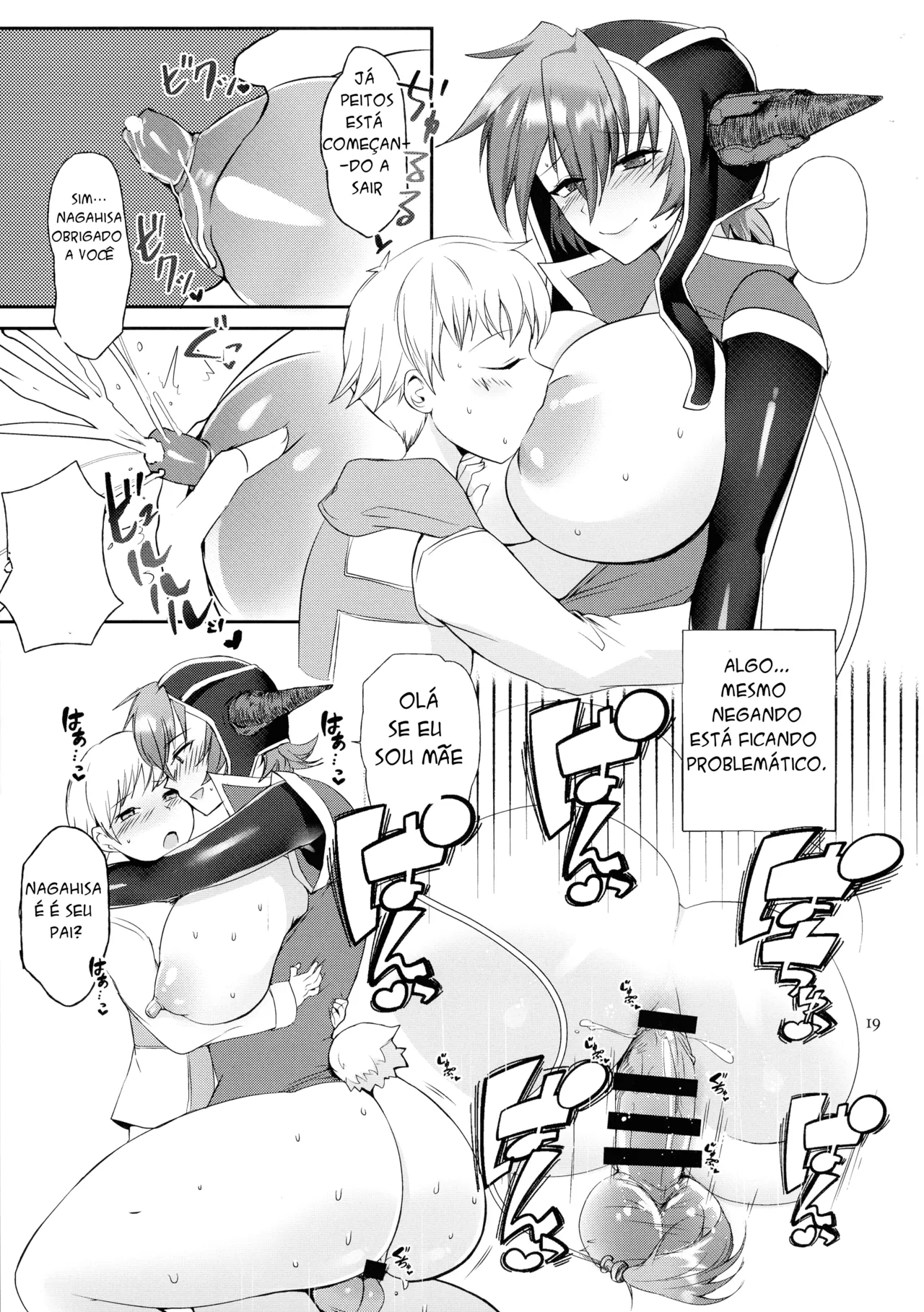 [Last Ecstasy (Hachino Ratda)] Mamaten Mama ni Tensei Nuponupo Chirudoreso (Shin Megami Tensei) Portugues PT-BR Bildnummer 19