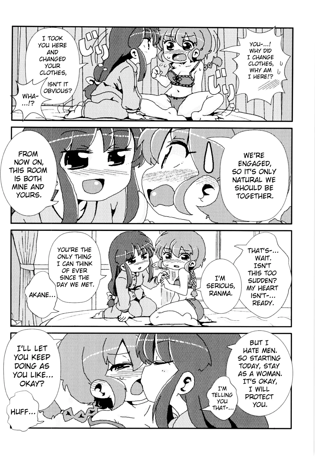 (C100) [One or Eight (Odochi)] Akane ga Ranma ♀ ni Zokkon na Ken (Ranma 1/2) (English) image number 7