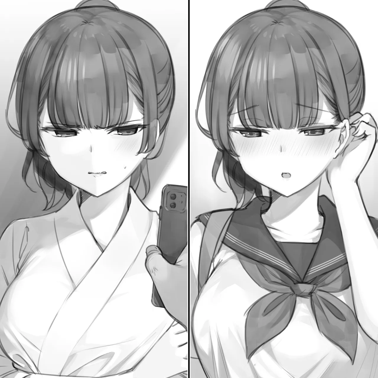 [Mankai Kaika] Junai & NTR Yokubari Set ~ Kyuudou Bu Buchou version. [Spanish] [Pollo] [Decensored] image number 14