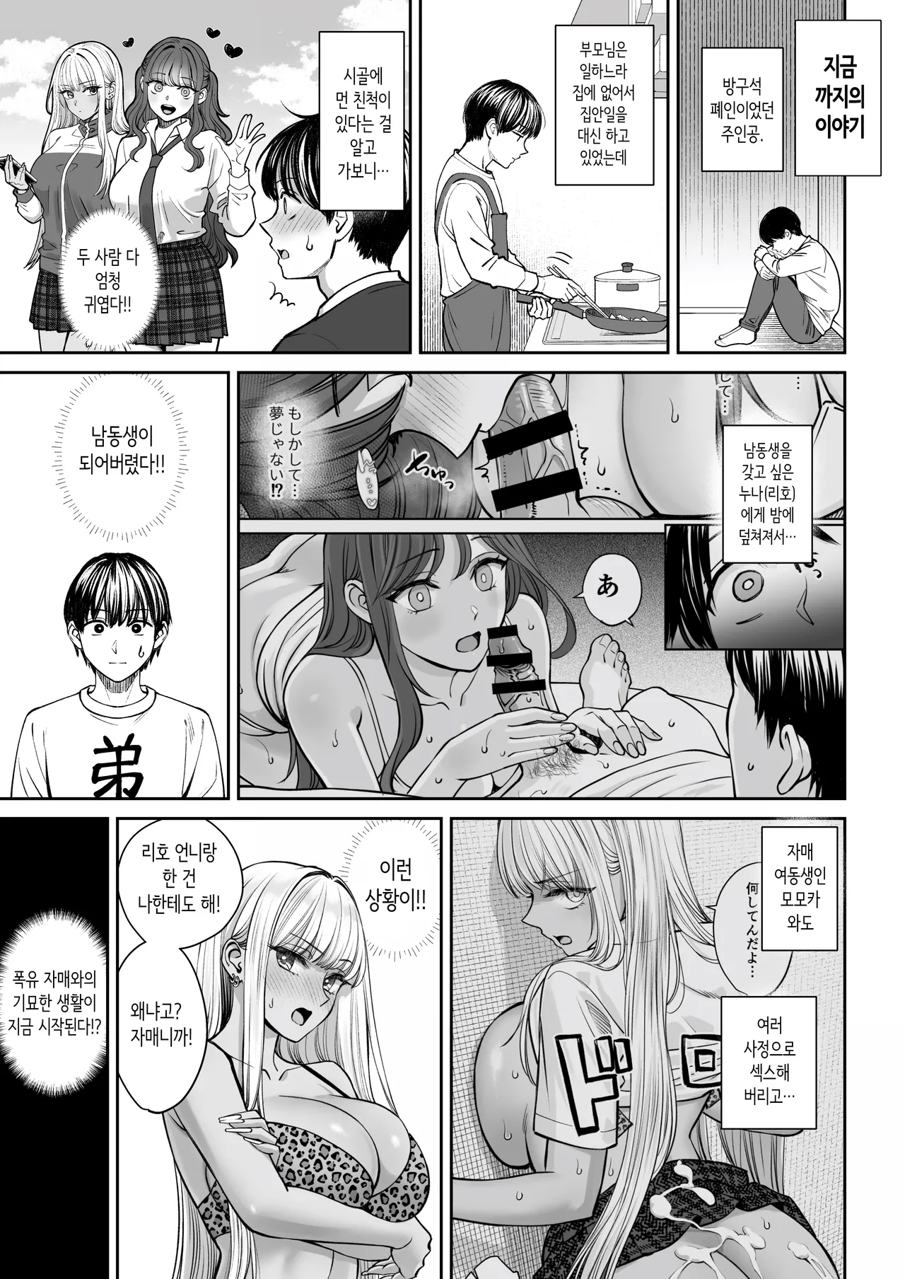 [Oshima Aki] Totsuzen Ane ga Dekita Hanashi 3 | 갑자기 누나가 생긴 이야기 3 [Korean] 图片编号 2