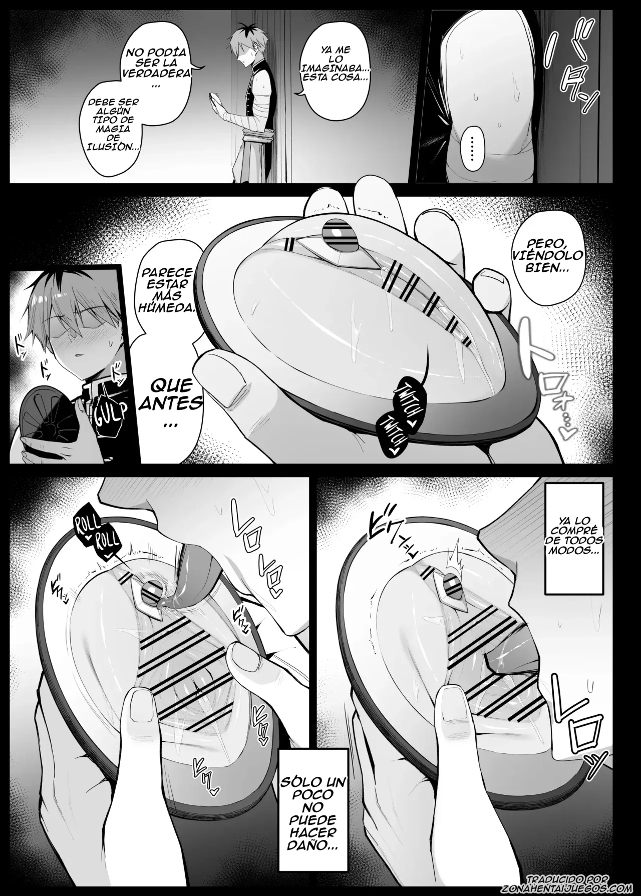 [Liyoosa] Nozomu Mono ga Touei Sareru Kagami o Te ni Ireta Stark｜Stark Obtuvo un Espejo que Proyecta lo que Desea (Sousou no Frieren) [Spanish] [ZonaHentaiJuegos] 图片编号 5