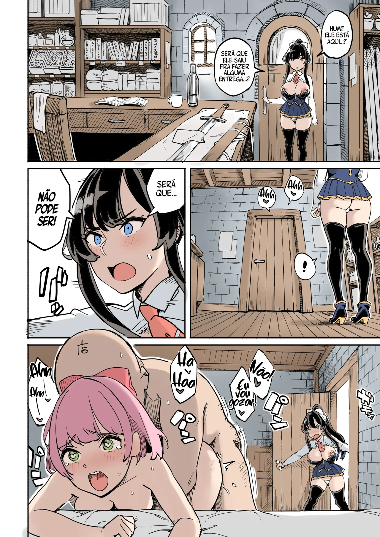 [Irotenya] Shippai! Otori Sousa | Failure! Investigation Bait [pt-BR] [Bakai.org] image number 34