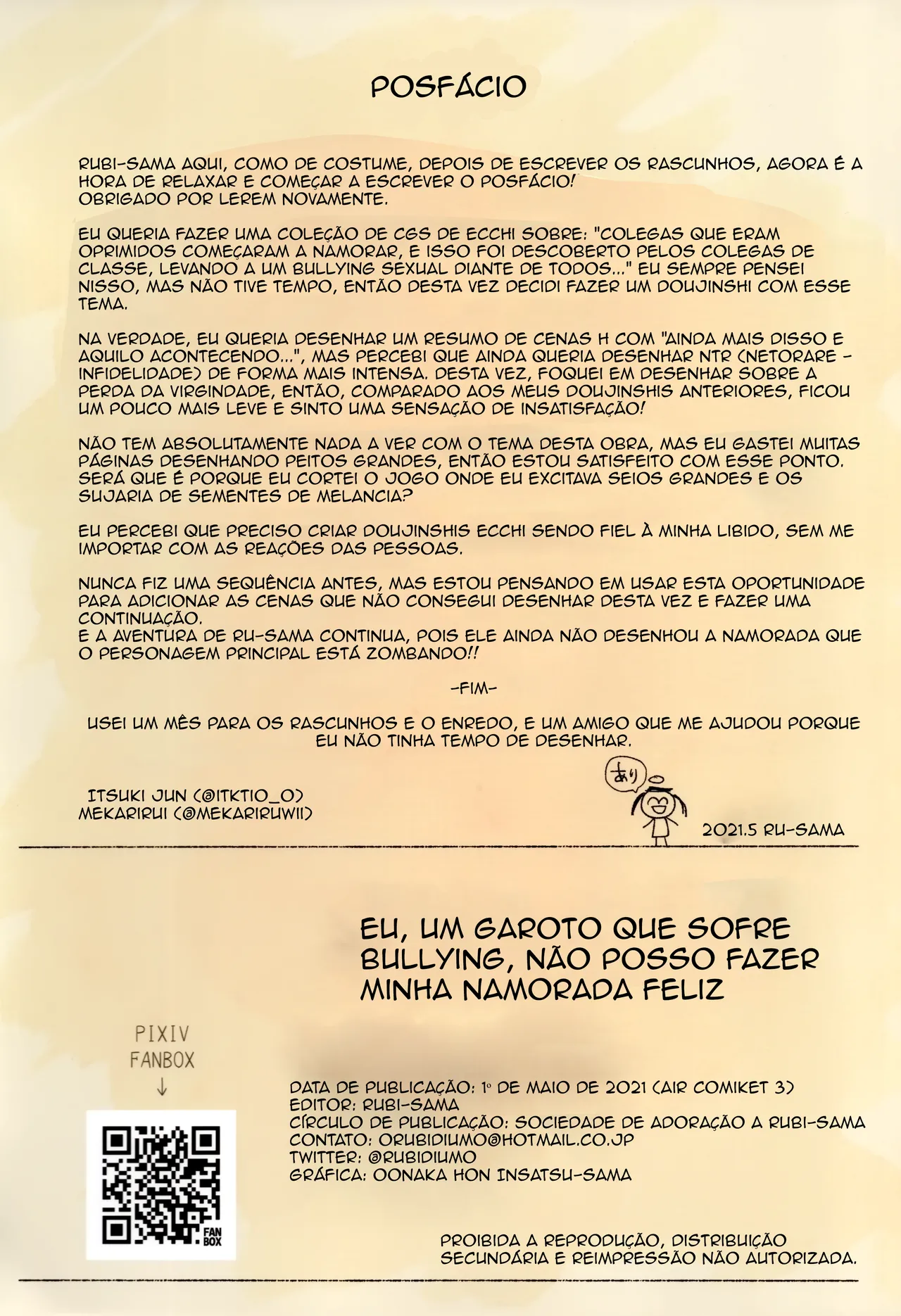 (AC3) [Rubi-sama wo Agameru Kai (Rubi-sama)] Ijimerarekko no Boku ni wa Kanojo o Shiawase ni Dekinai | Eu, um garoto que sofre bullying, não posso fazer minha namorada feliz [Portuguese-BR] [TraduZion] [Decensored] Bildnummer 25