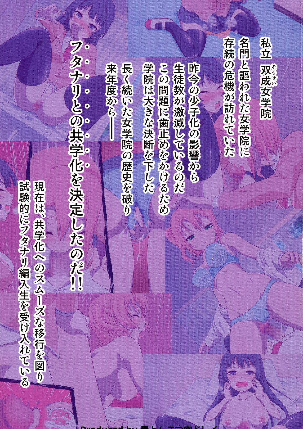 [Doku Tonkotsu Niku Dorei (Tanohito)] Hennyuu Shonichi ni Pakoru Futanari Musume-chan no Doutei e Hon Bildnummer 2