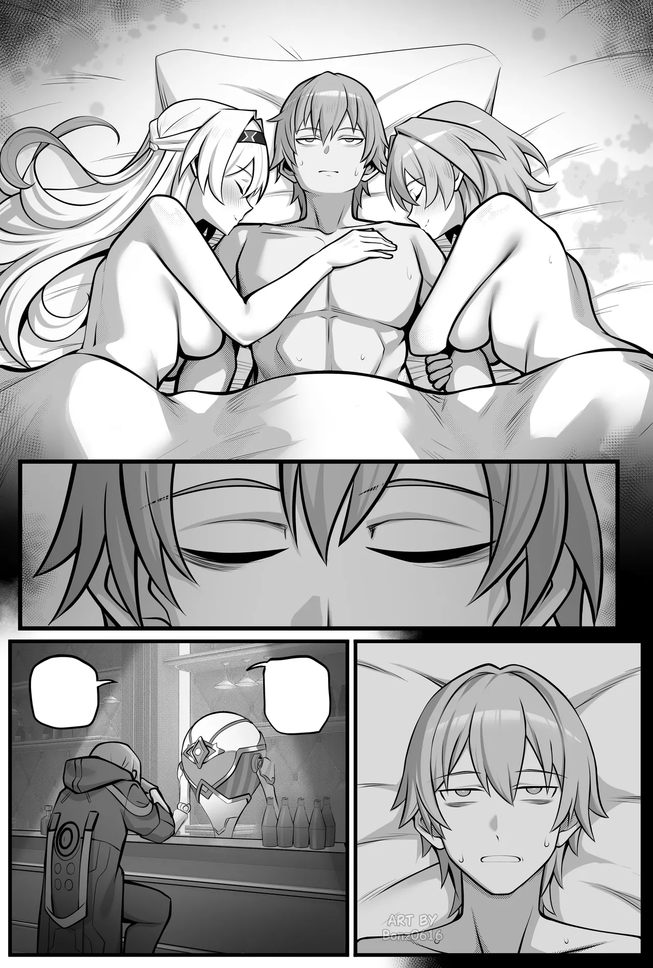[Bonz0616] My Girlfriends Never! Let me sleep... (alone) (Honkai: Star Rail) [Text cleaned] [Decensored] 图片编号 18