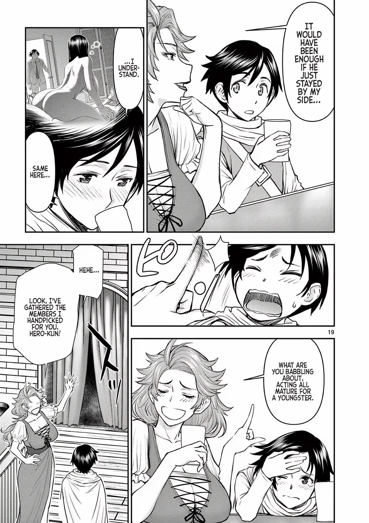 [Ooi Masakazu / Inomaru] Isekai Furin ll ~Michibika Reshi Hitodzuma Tachi to Bukiyo Tensei Yuusha~vol 01 [English] image number 23