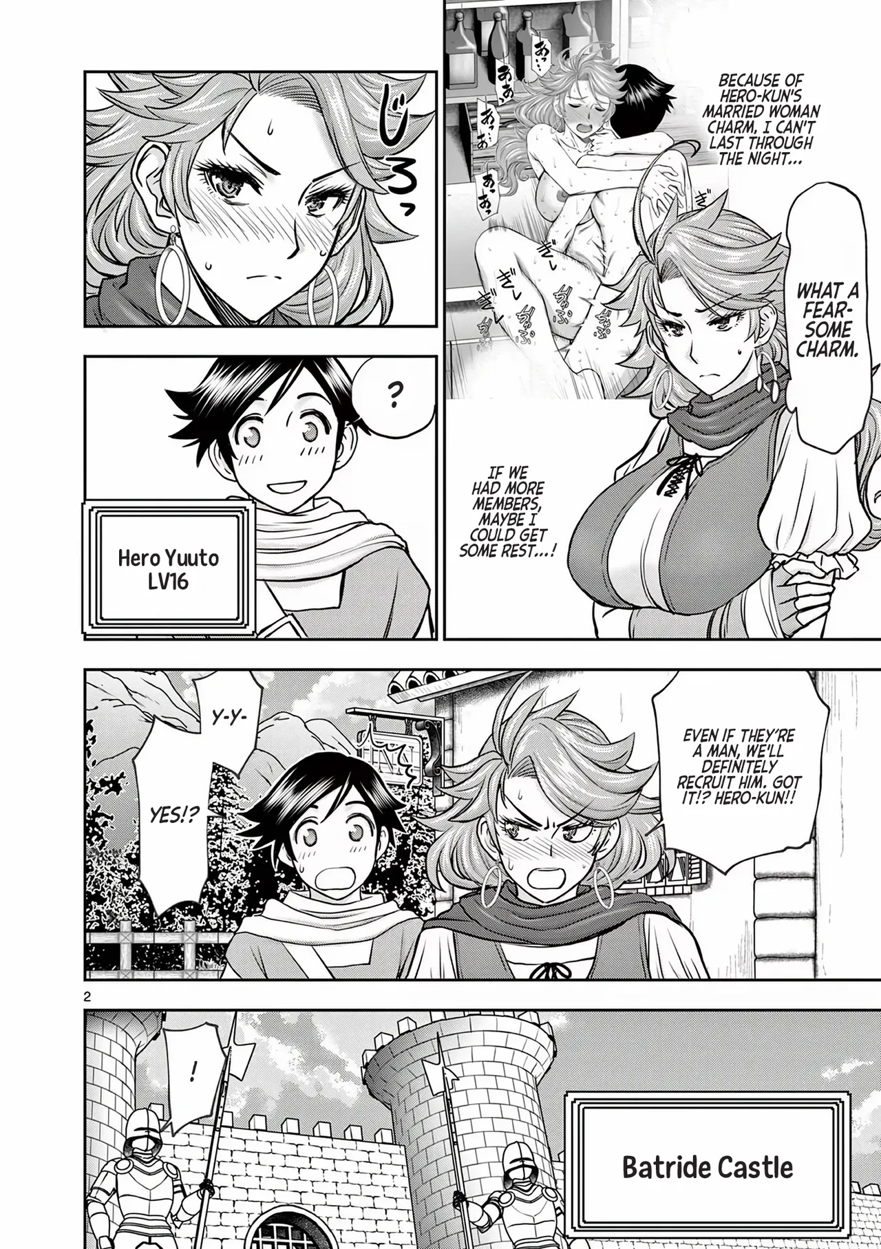 [Ooi Masakazu / Inomaru] Isekai Furin ll ~Michibika Reshi Hitodzuma Tachi to Bukiyo Tensei Yuusha~vol 01 [English] image number 90