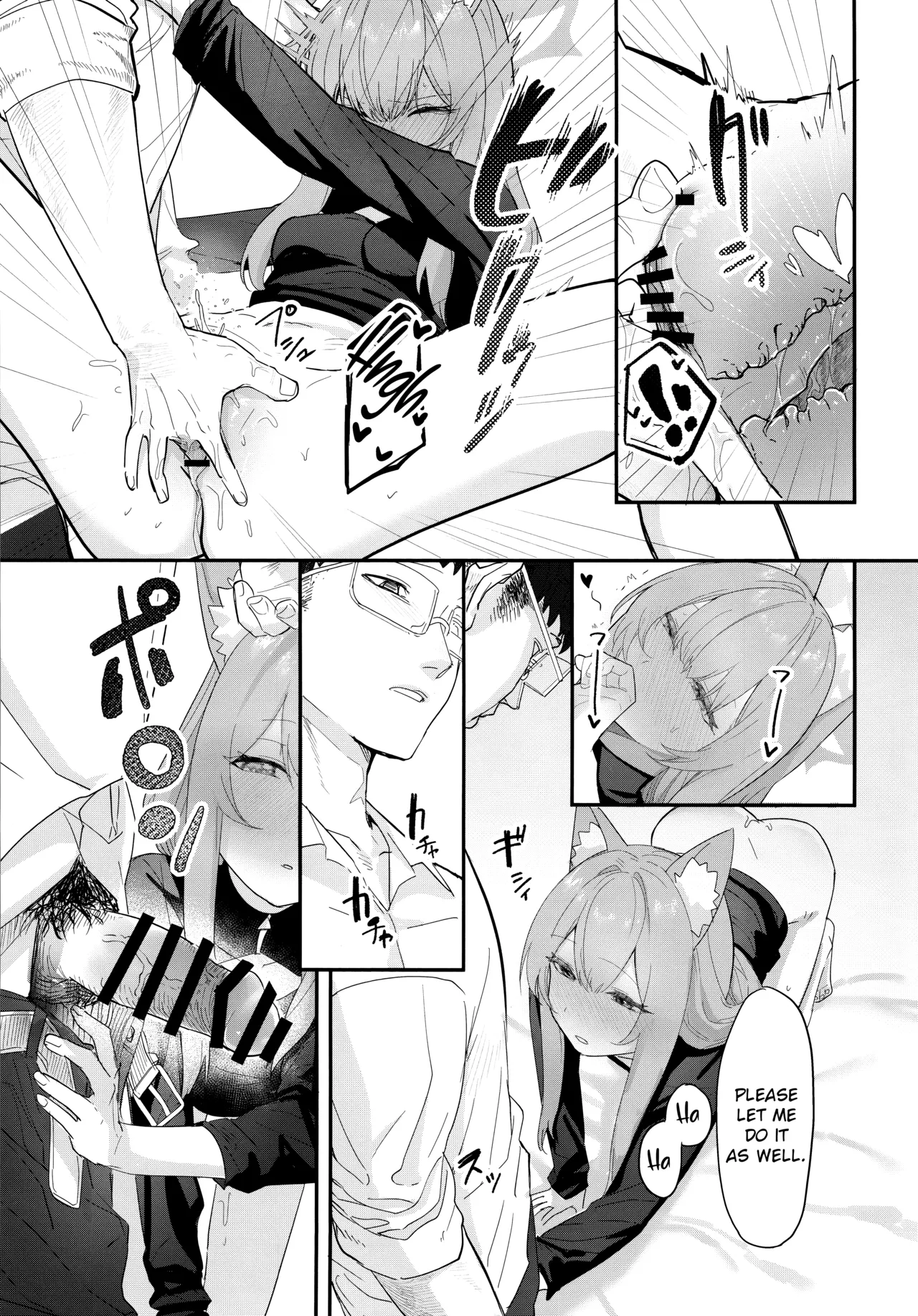 (C105) [Yayuyoron] Dasei | Let it out/Falling into sin (Blue Archive) [English] [Literally Starving] numero di immagine  12