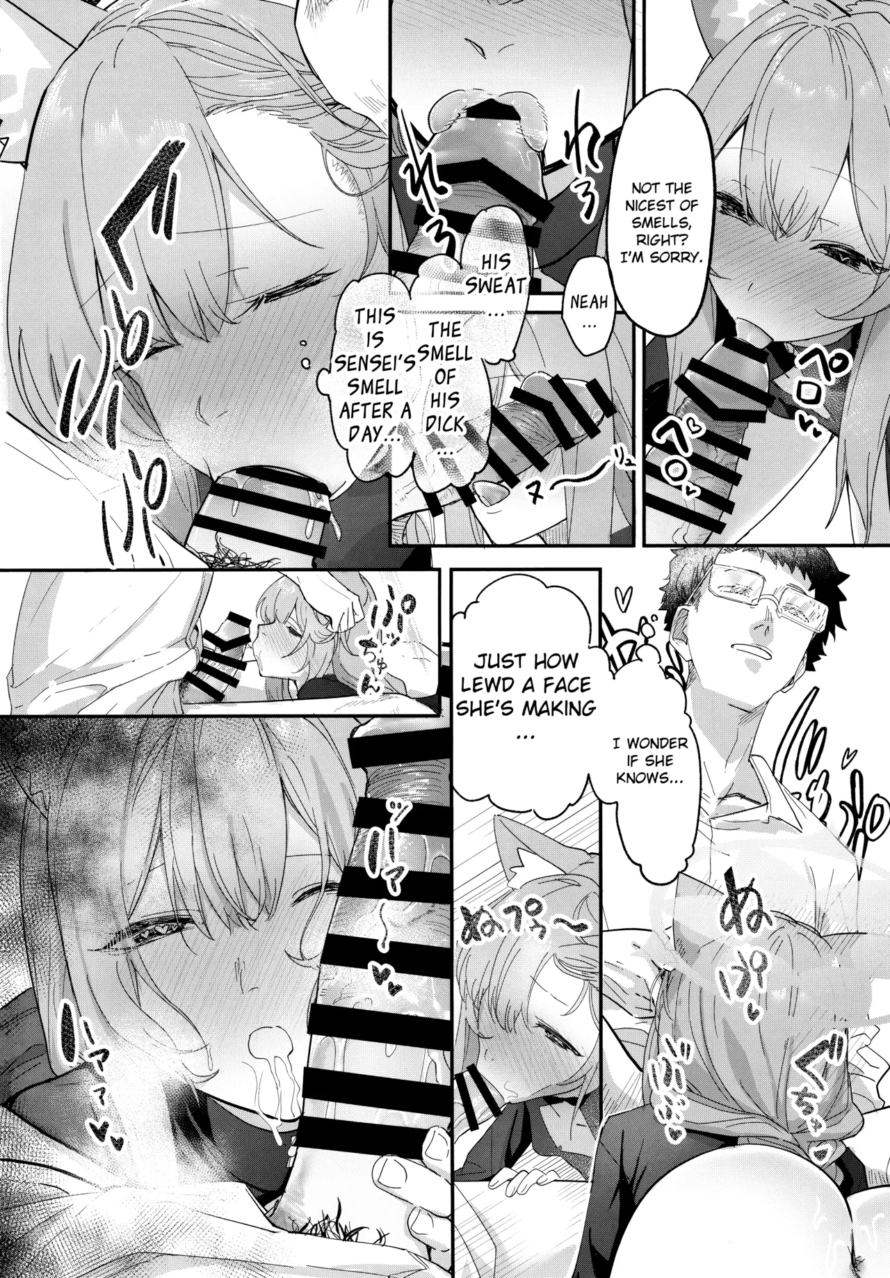 (C105) [Yayuyoron] Dasei | Let it out/Falling into sin (Blue Archive) [English] [Literally Starving] numero di immagine  13