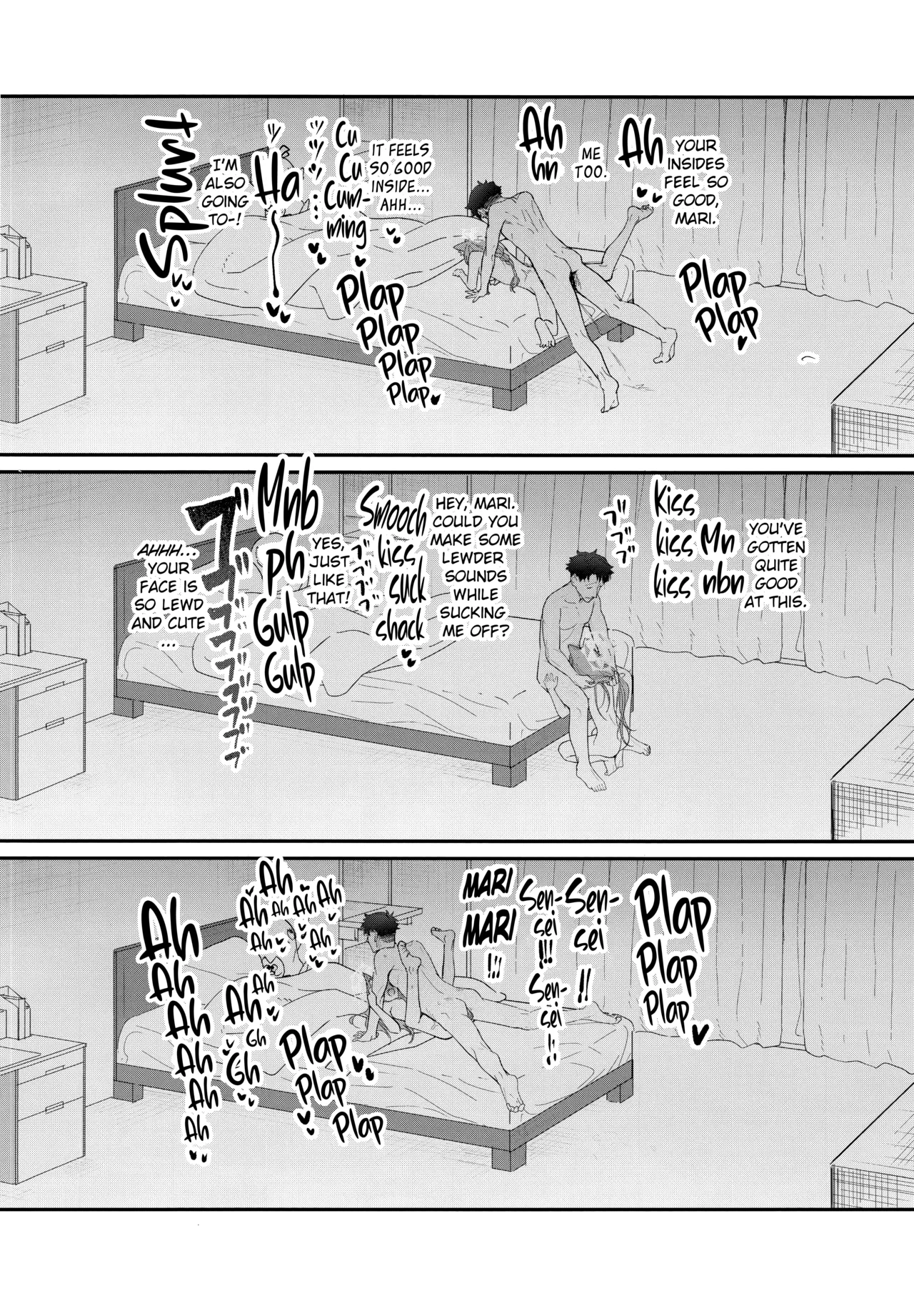 (C105) [Yayuyoron] Dasei | Let it out/Falling into sin (Blue Archive) [English] [Literally Starving] numero di immagine  21