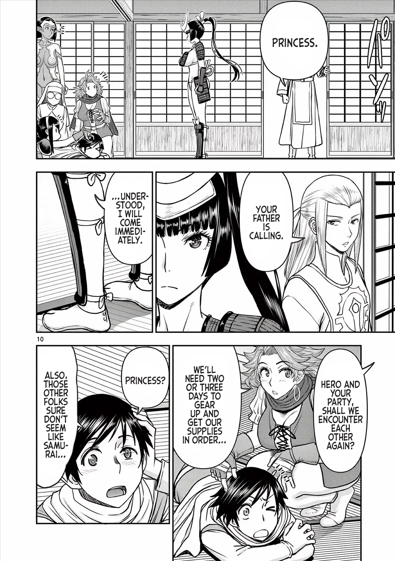 [Ooi Masakazu / Inomaru] Isekai Furin ll ~Michibika Reshi Hitodzuma Tachi to Bukiyo Tensei Yuusha~vol 04 [English] image number 141