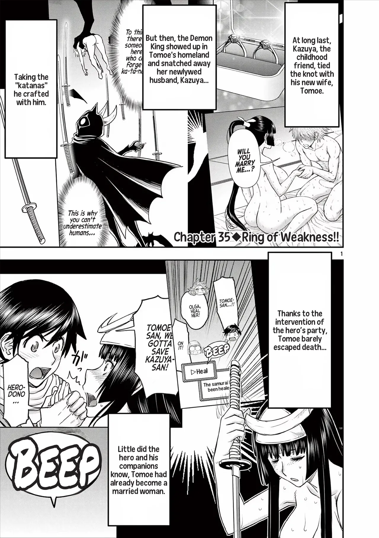 [Ooi Masakazu / Inomaru] Isekai Furin ll ~Michibika Reshi Hitodzuma Tachi to Bukiyo Tensei Yuusha~vol 05 [English] image number 39