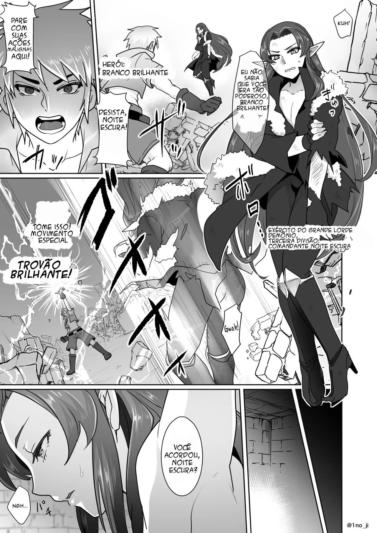 Maou-gun No Moto Kanbu Ga Yuusha Ni Makete Mesu Ni Sareru Hanashi 图片编号 2