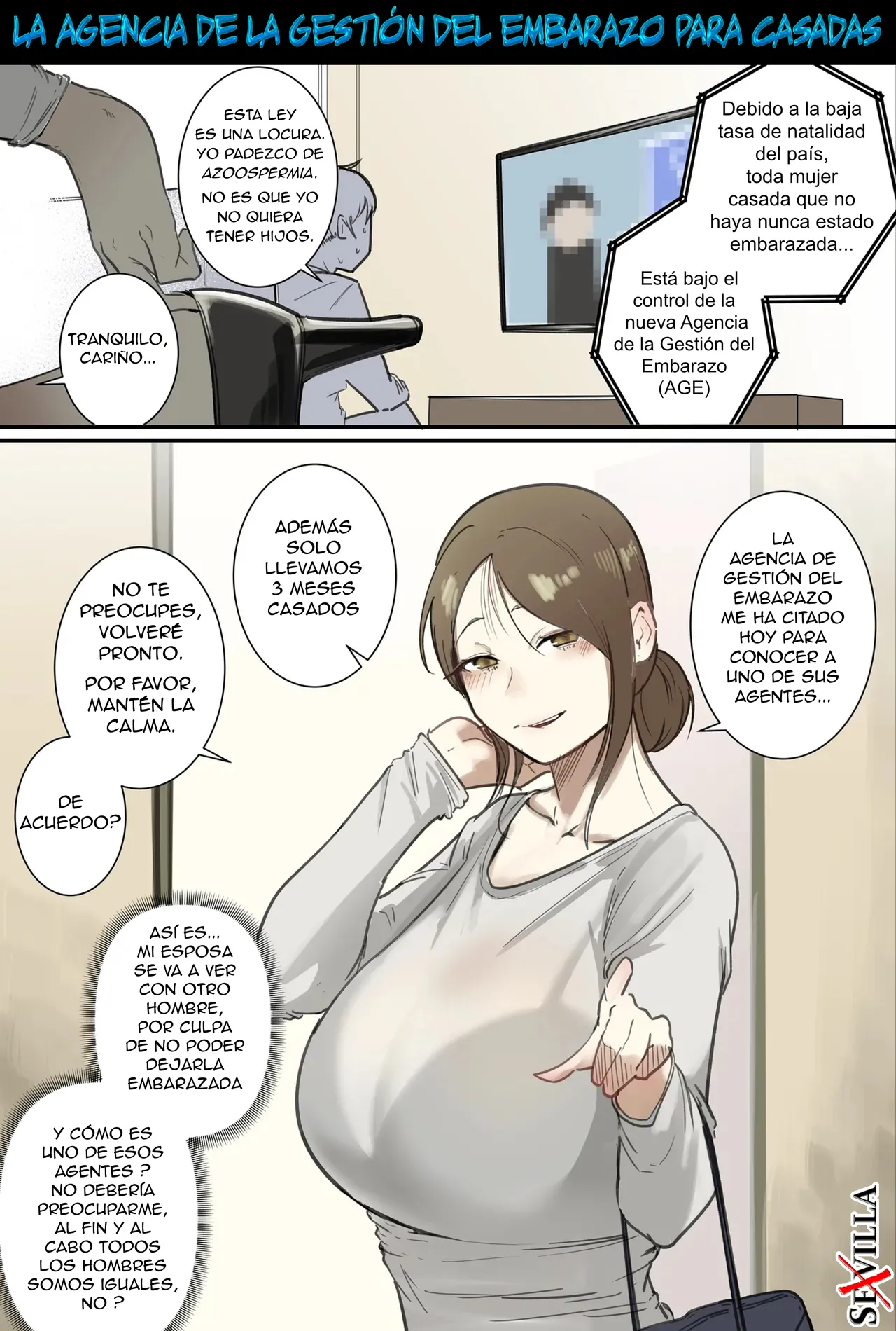 AGENCIA DE LA GESTIÓN DEL EMBARAZO PARA CASADAS [Spanish] [Rewrite] [5eXv1LL4 - Mano Negra - KARAY] image number 1