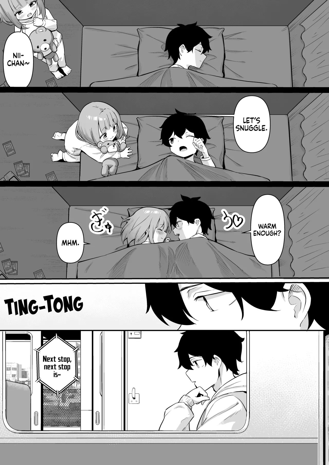 [Yokoya Manjirou] Chikubi Gottsunko kara Hajimaru Imouto to no H na Asobi | From Nipple Bumps to Erotic Play With My Sister [English] [Castle TL] 3eme image