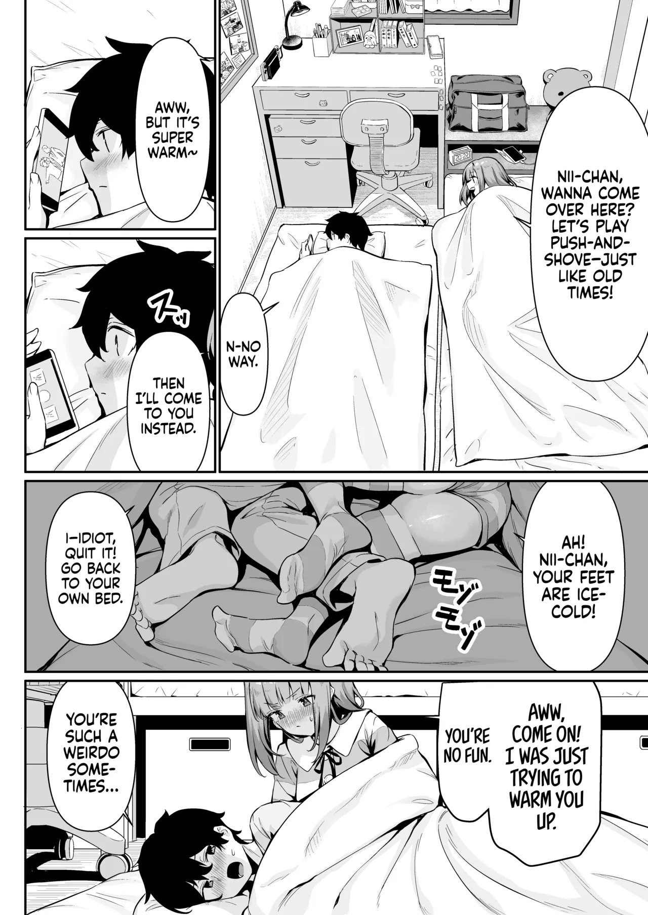 [Yokoya Manjirou] Chikubi Gottsunko kara Hajimaru Imouto to no H na Asobi | From Nipple Bumps to Erotic Play With My Sister [English] [Castle TL] 20eme image