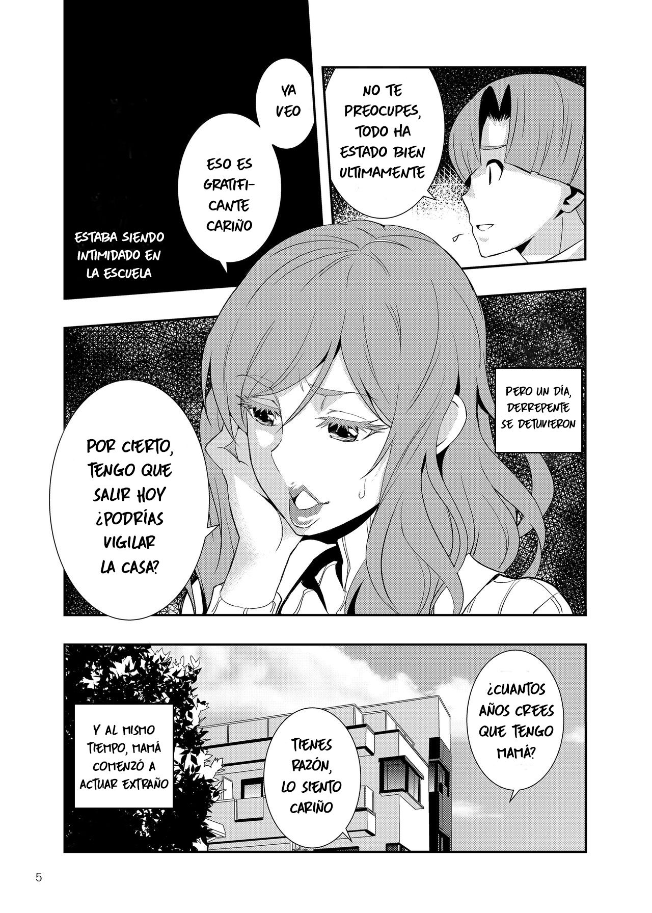 [Mama-san Ballet] Uchi no Eroi Kaa-san wa Ijimekko no Omocha deshita. [Spanish] изображение № 4