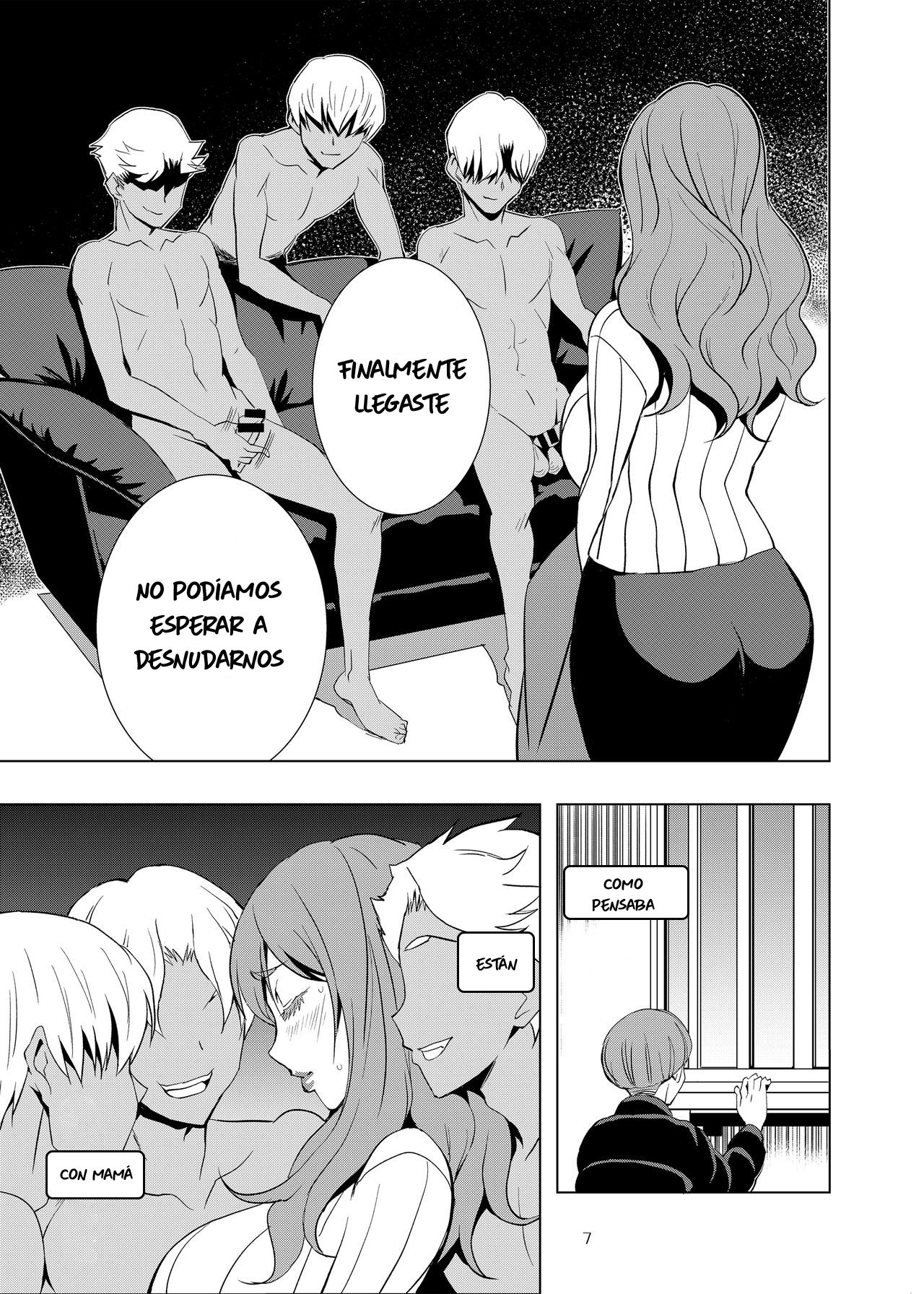 [Mama-san Ballet] Uchi no Eroi Kaa-san wa Ijimekko no Omocha deshita. [Spanish] изображение № 6