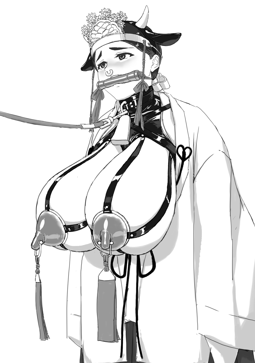 (COMIC TREASURE 37) [Matatabi] Miko x Bondage x Rubber 图片编号 6