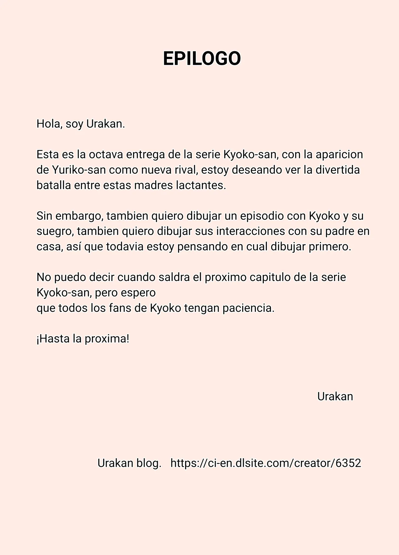 [Urakan] Karamare Tsuma no Kyouko-san 8｜Kyouko, La Esposa Enredada 8 [Spanish] [ALX] numero di immagine  51