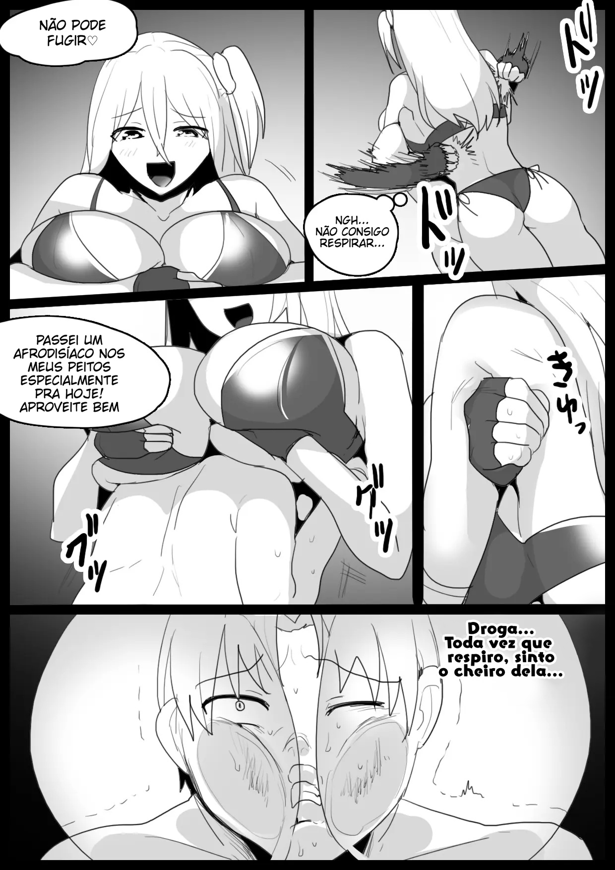 [The Nation of Head Scissors, Toppogi] Girls Beat! Plus vs Saki [Portuguese-BR] 图片编号 8