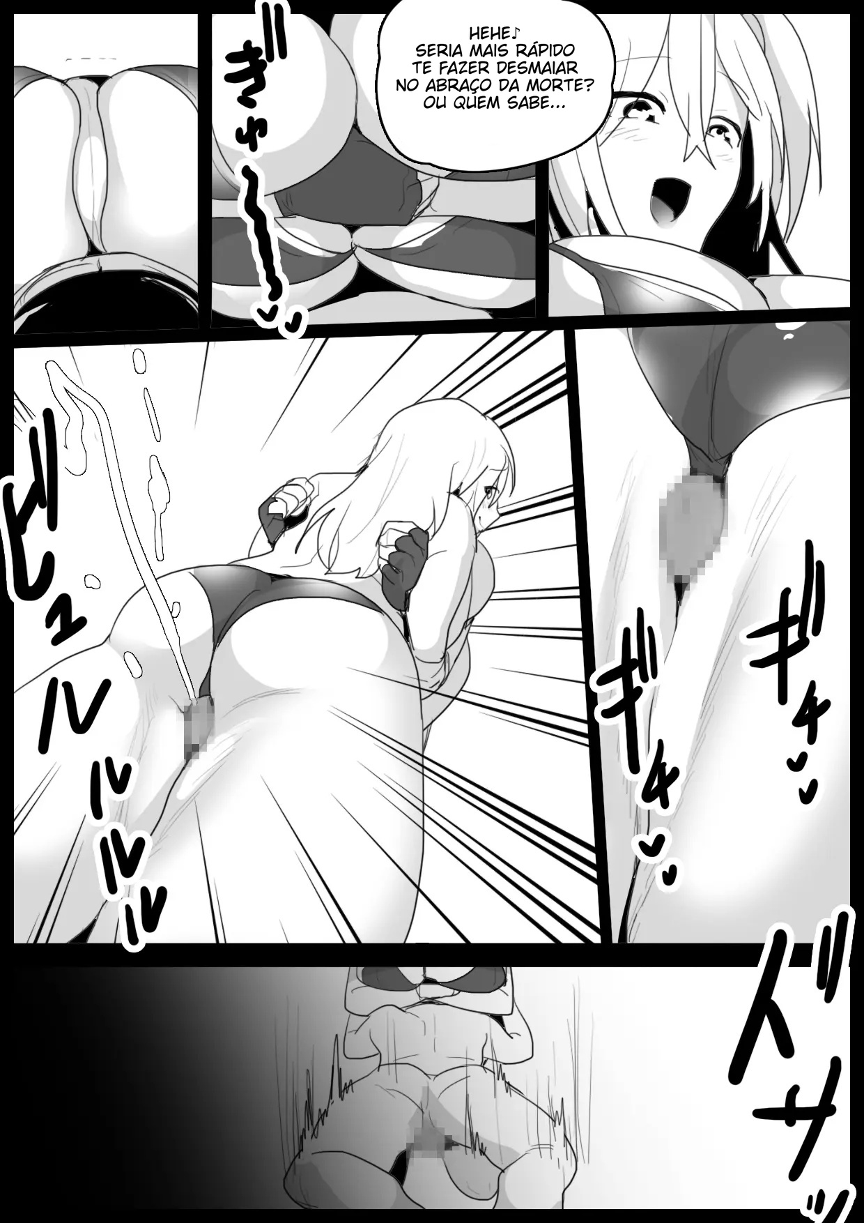 [The Nation of Head Scissors, Toppogi] Girls Beat! Plus vs Saki [Portuguese-BR] 图片编号 10