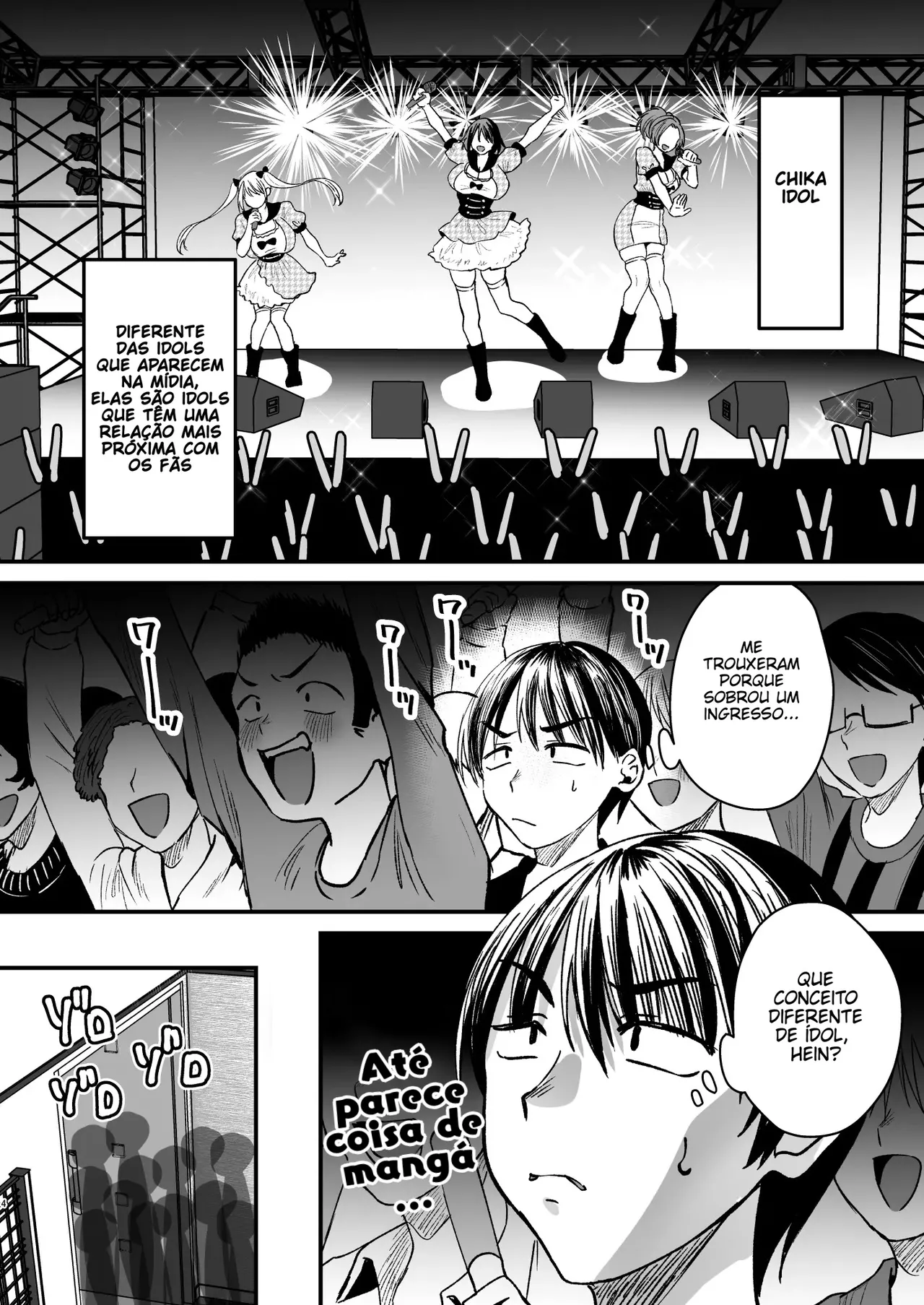 [Sister Mytory (Miginohito Mitsuru)] Mazo wa Ose! ~Mazo Fan Darake no Idol-sama~ [Portuguese-BR] image number 3