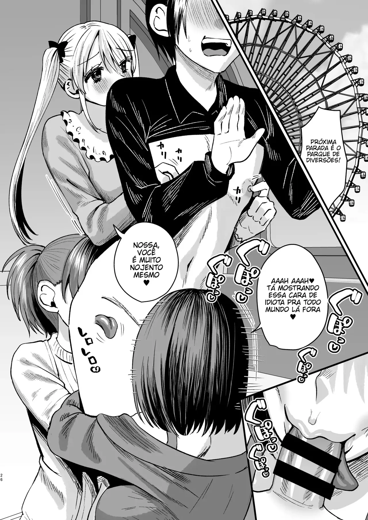 [Sister Mytory (Miginohito Mitsuru)] Mazo wa Ose! ~Mazo Fan Darake no Idol-sama~ [Portuguese-BR] image number 25