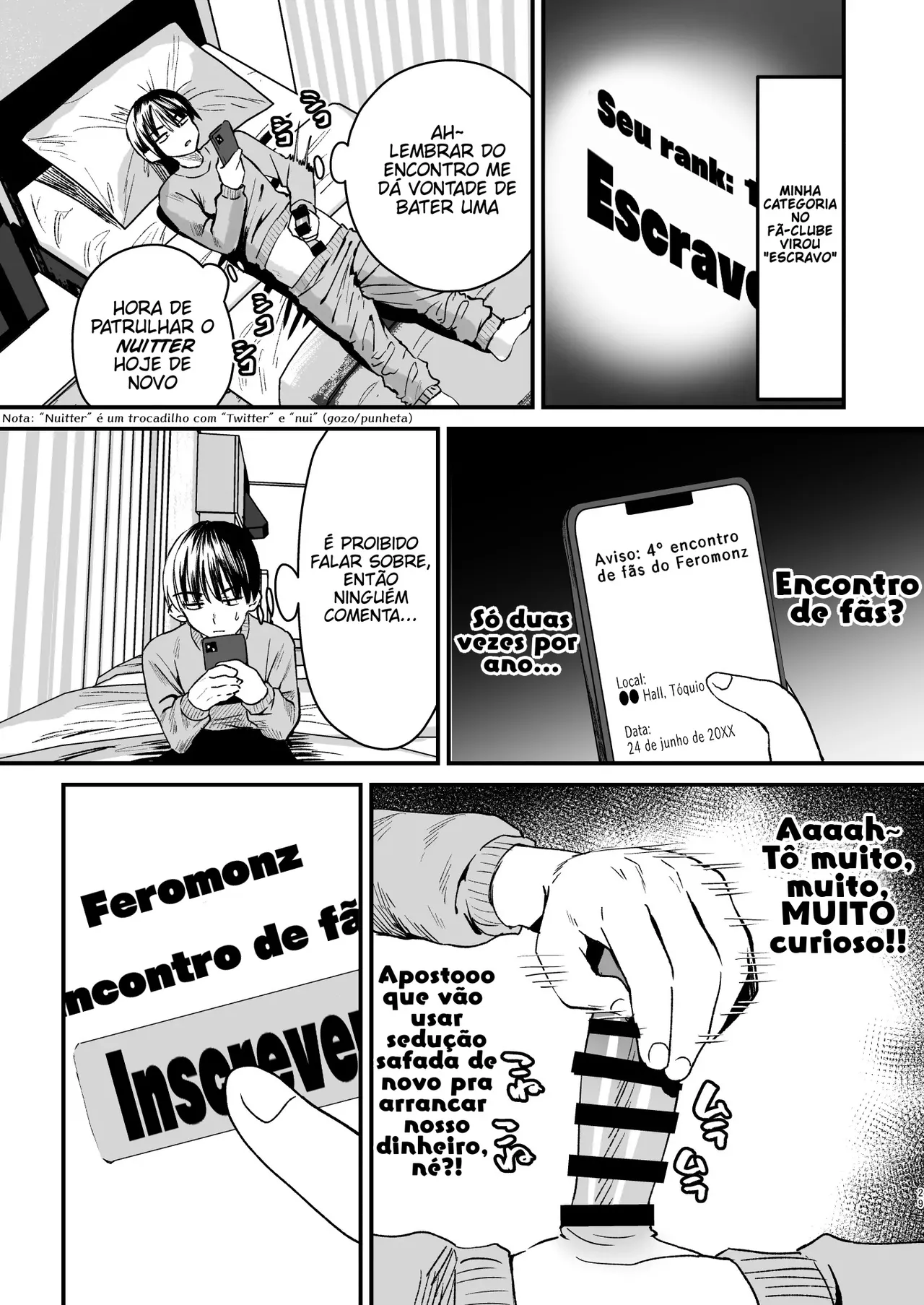 [Sister Mytory (Miginohito Mitsuru)] Mazo wa Ose! ~Mazo Fan Darake no Idol-sama~ [Portuguese-BR] image number 28