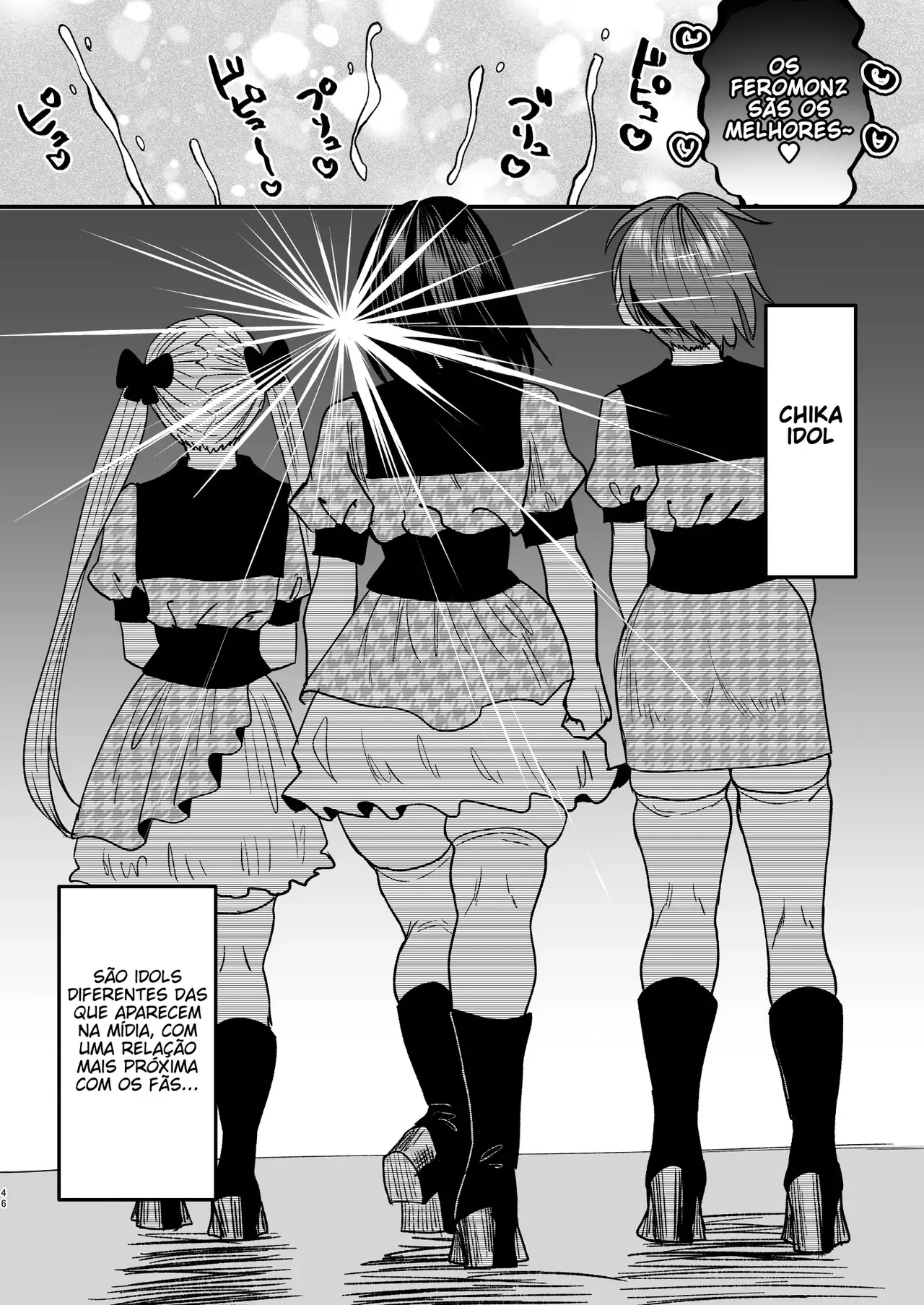 [Sister Mytory (Miginohito Mitsuru)] Mazo wa Ose! ~Mazo Fan Darake no Idol-sama~ [Portuguese-BR] image number 45