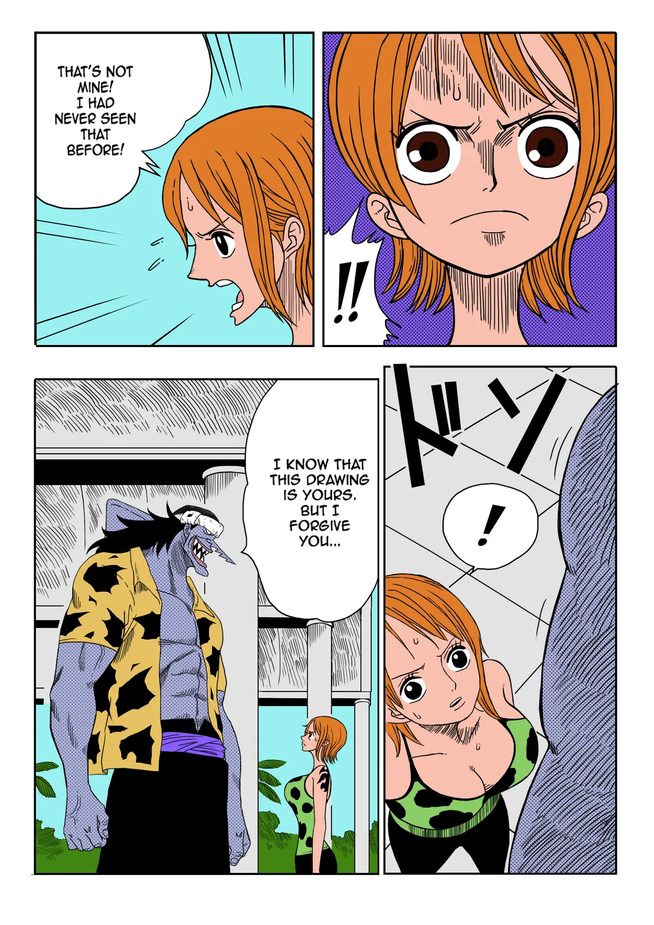 [Yamamoto] Nami vs Arlong [English] [Decensored] [Colorized] 图片编号 5