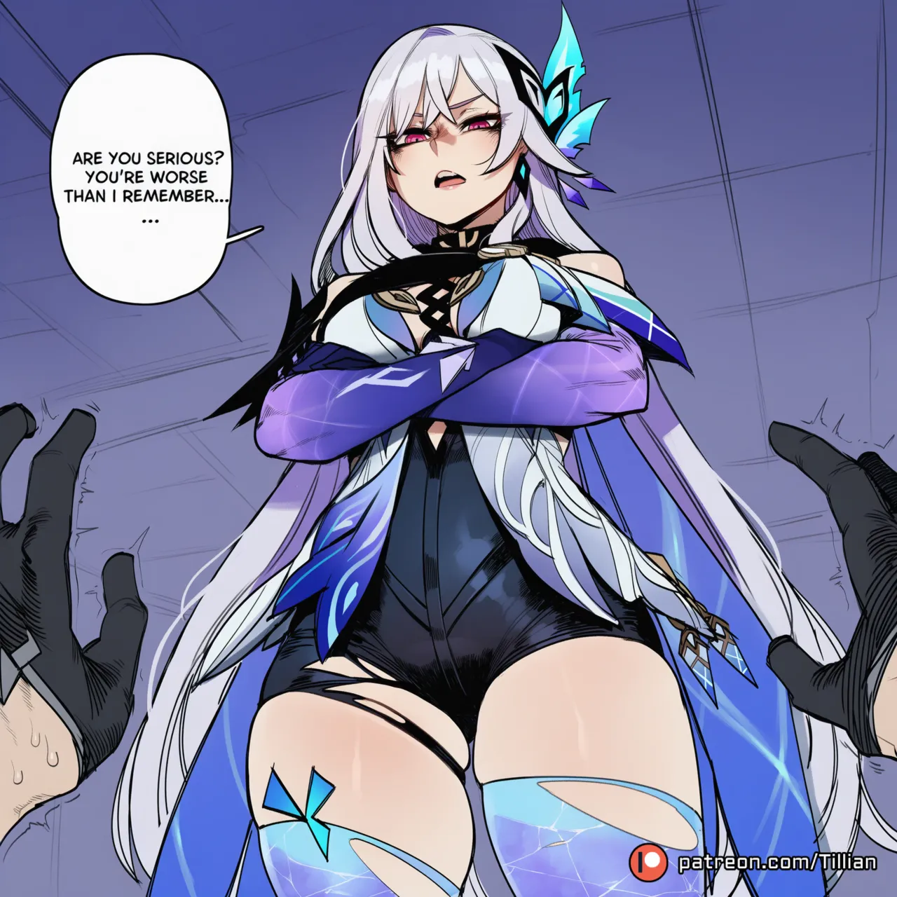 Skirk x Childe (Genshin Impact) vv55 numero di immagine  1