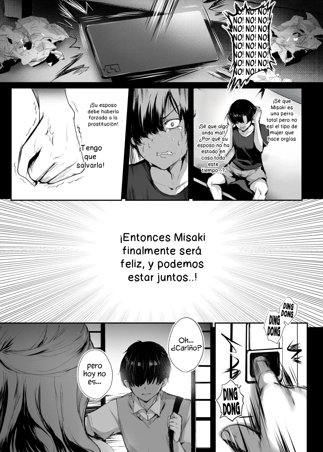 [Momoiro Bangumi (Mafuyu)] Ima demo Aishiteru no ni...｜Aún Te Amo Aunque... [Spanish] [Kunato] [Digital] 图片编号 24