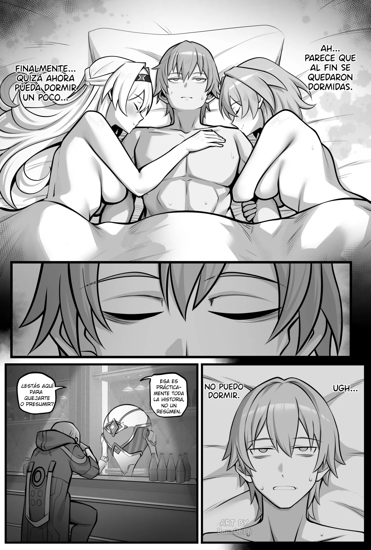 [Bonz0616] Mis NoviaS Nunca Me Dejan Dormir... (¡Solo!) [Español] [Sin Censura] [Edición Mejorada] image number 17