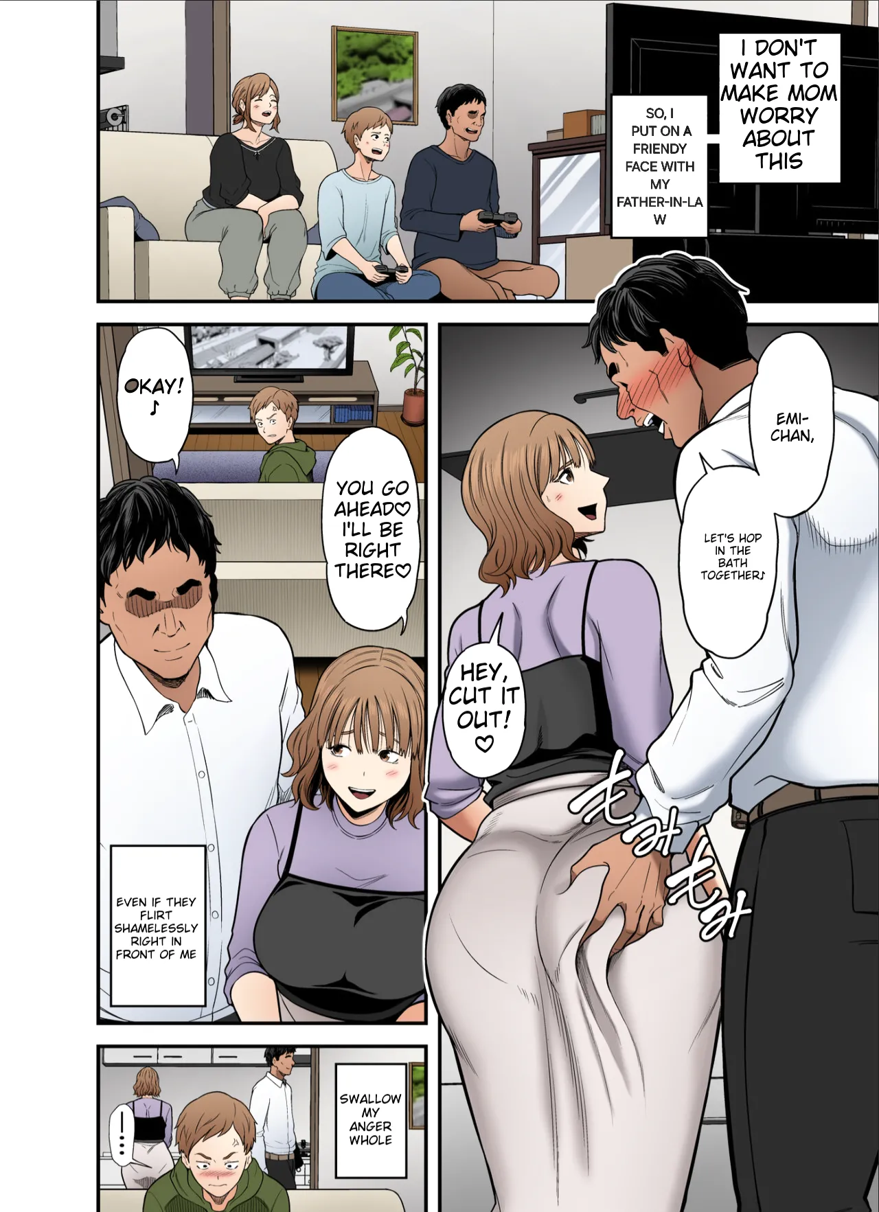 [Kakarudou (Maccha Neji)] Mou Ore dake no Onna janai Kaa-san | Mom, You're No Longer Just My Special Woman. [English] [Colorized][Alyssaqueen] image number 30