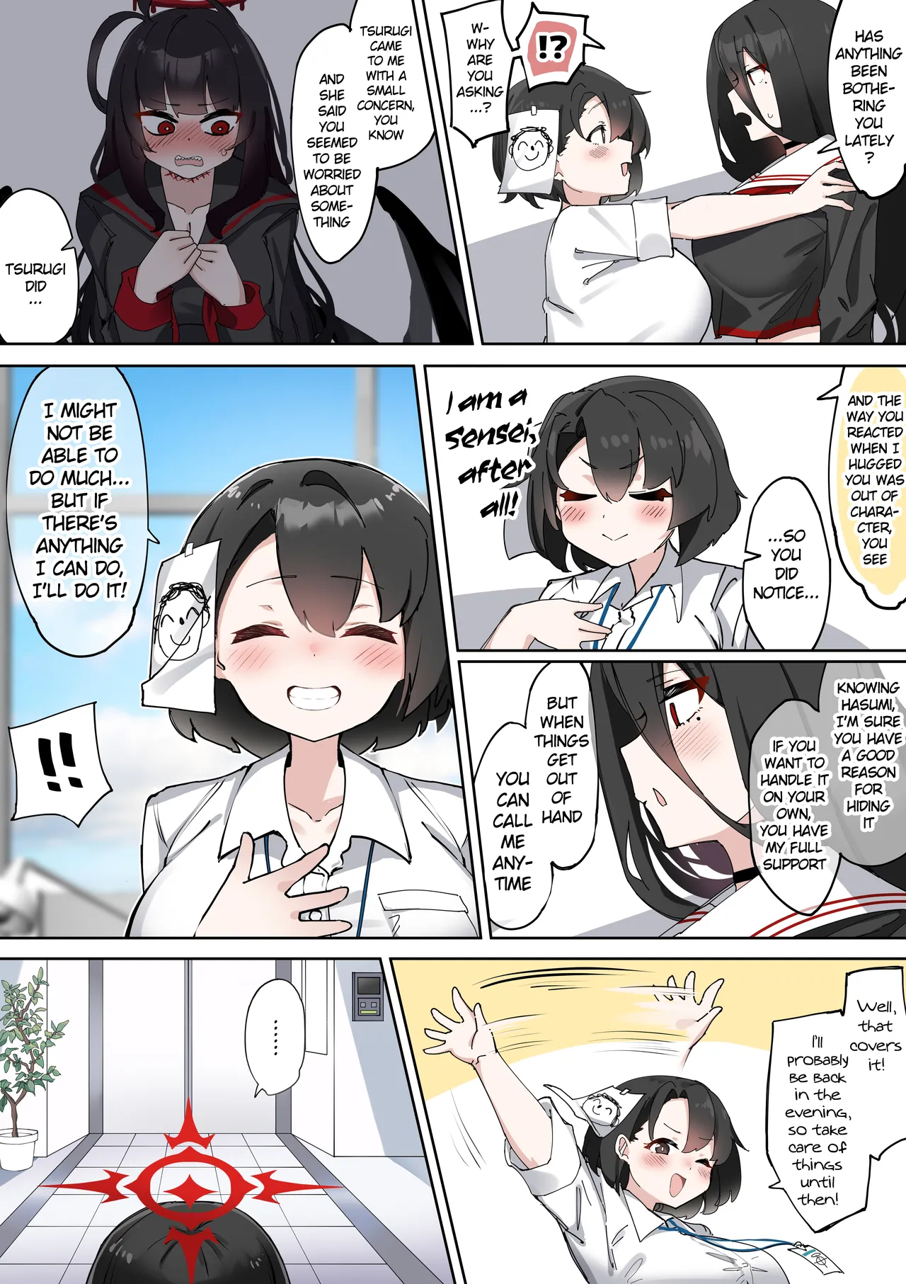 [Zea Lark] Futanari Hasumi-san vs Muttsuri Maso Mesu Ako-chan Manga (Blue Archive) [English] 이미지 번호 9