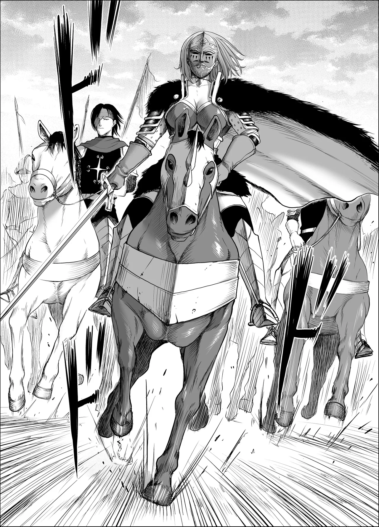 [Studio TAGATA (Yontarou)] Dluminia Oukoku Monogatari-Onna shogun no zetsubo no netsubo- | 达鲁米尼亚王国物语「女将军的绝望的热望」 [Chinese] [古月个人汉化] imagen número 5