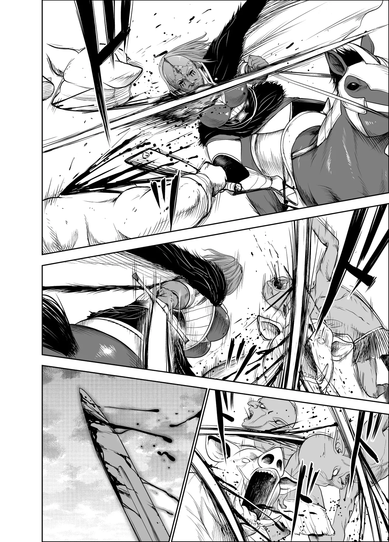 [Studio TAGATA (Yontarou)] Dluminia Oukoku Monogatari-Onna shogun no zetsubo no netsubo- | 达鲁米尼亚王国物语「女将军的绝望的热望」 [Chinese] [古月个人汉化] imagen número 8