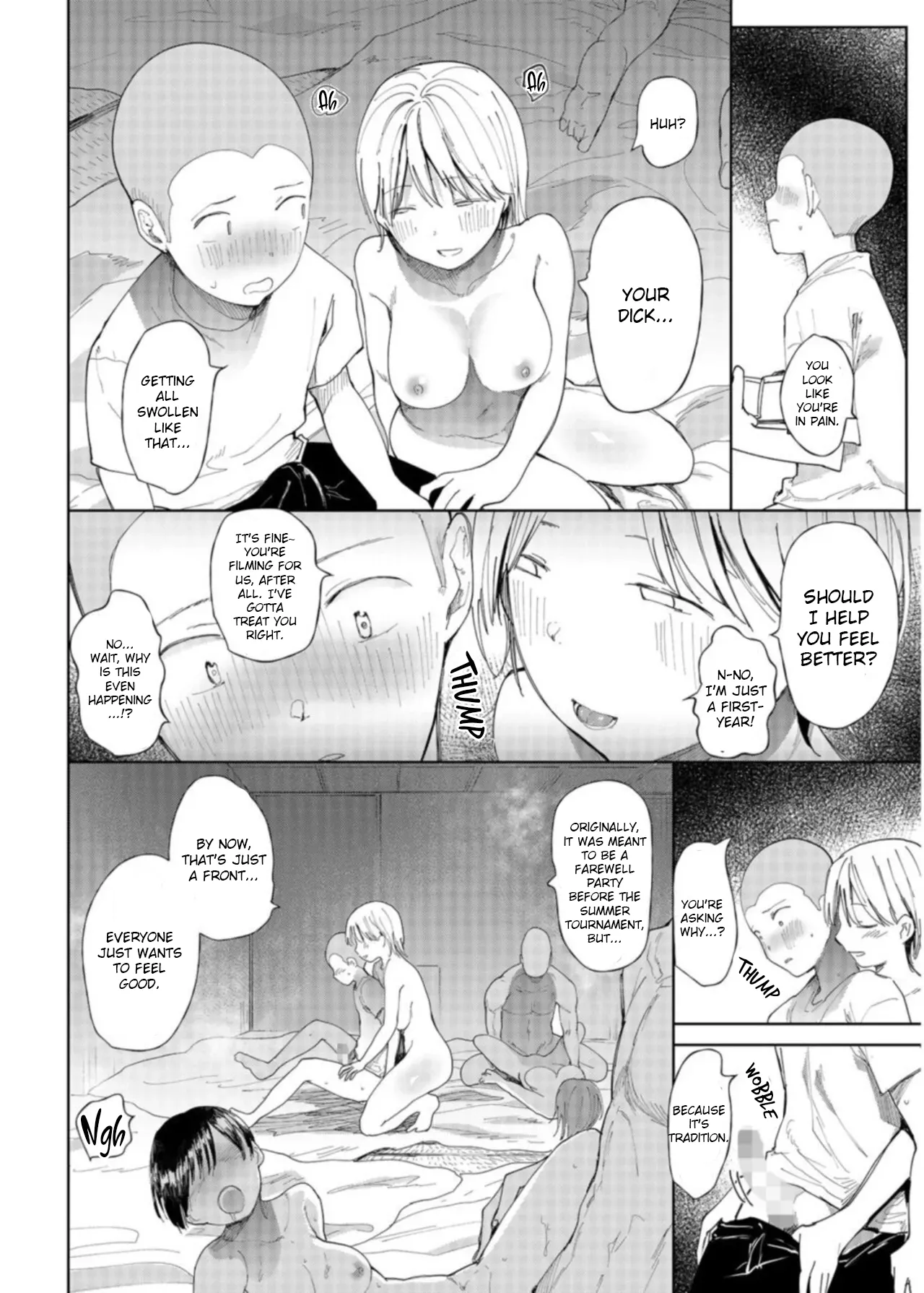 [Doemutan] 〇□Gakuen Yakyuu-bu ~Manatsu no Gasshuku-chuu ni Tanezuke Sareru Joshi Manager-tachi~ 1 [English] numero di immagine  20