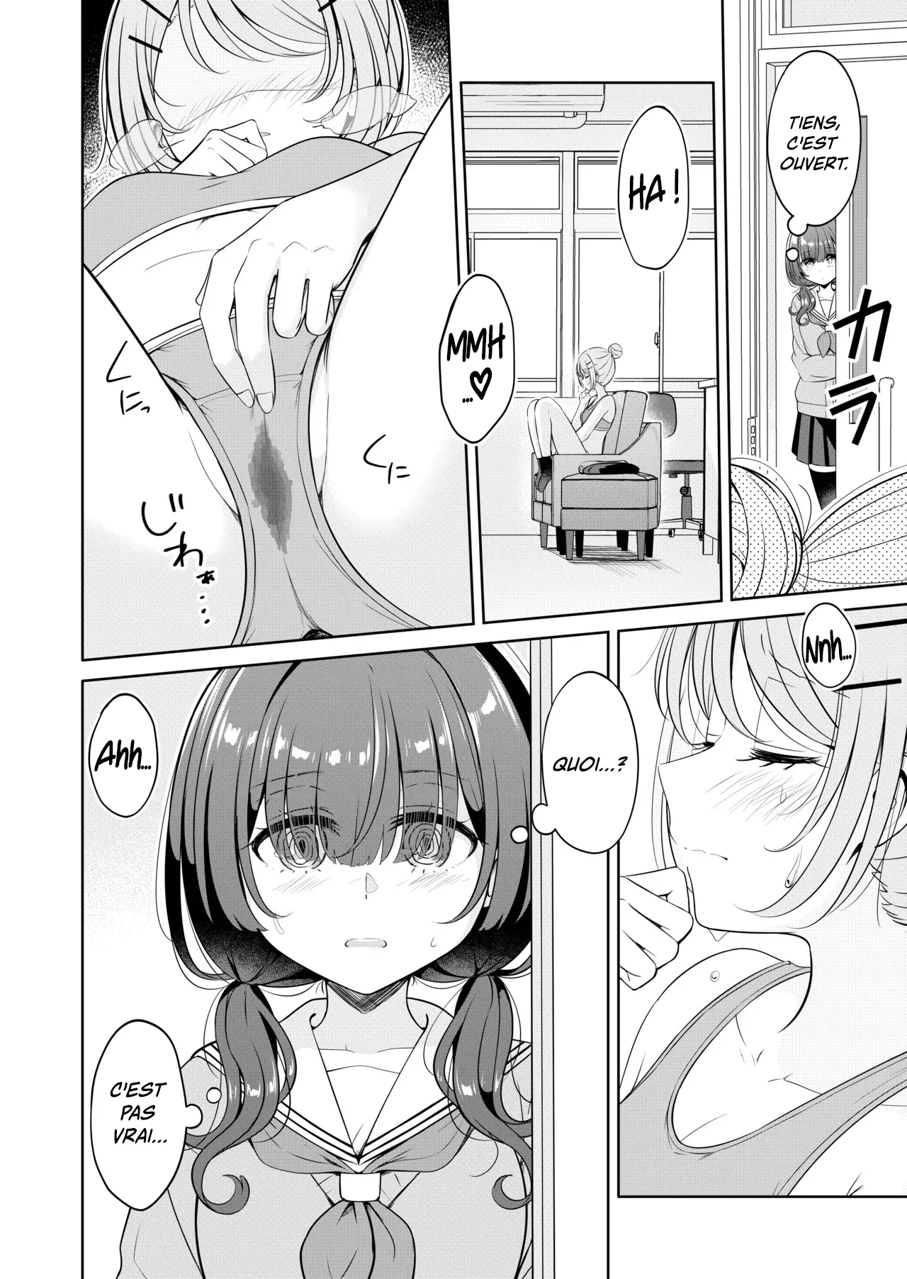 [BetweenGirls (betock)] Ohiru Yasumi ga Owaru made - Until the lunch break is over | Jusqu'à la fin de la pause dej [French] Bildnummer 4