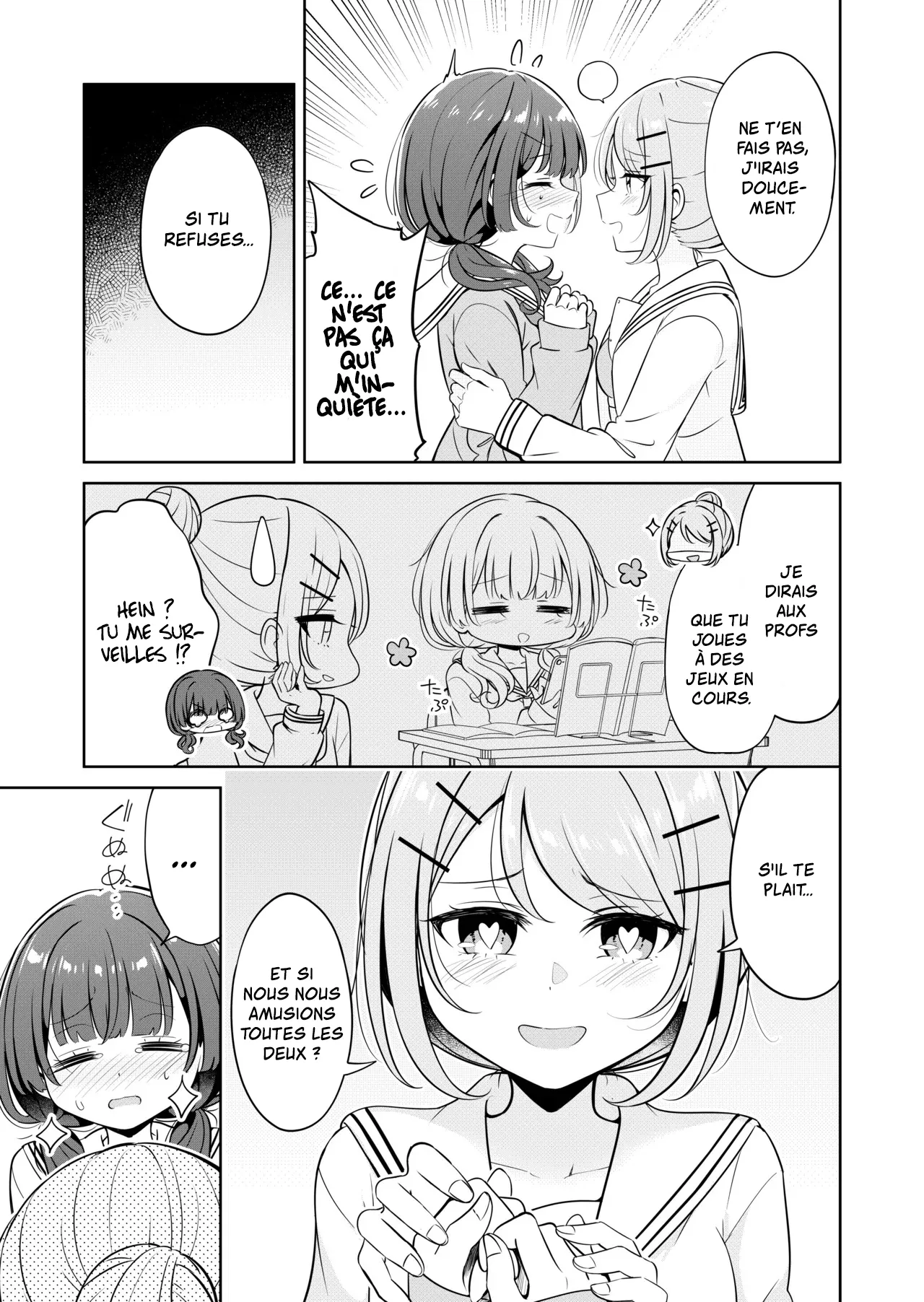 [BetweenGirls (betock)] Ohiru Yasumi ga Owaru made - Until the lunch break is over | Jusqu'à la fin de la pause dej [French] Bildnummer 9