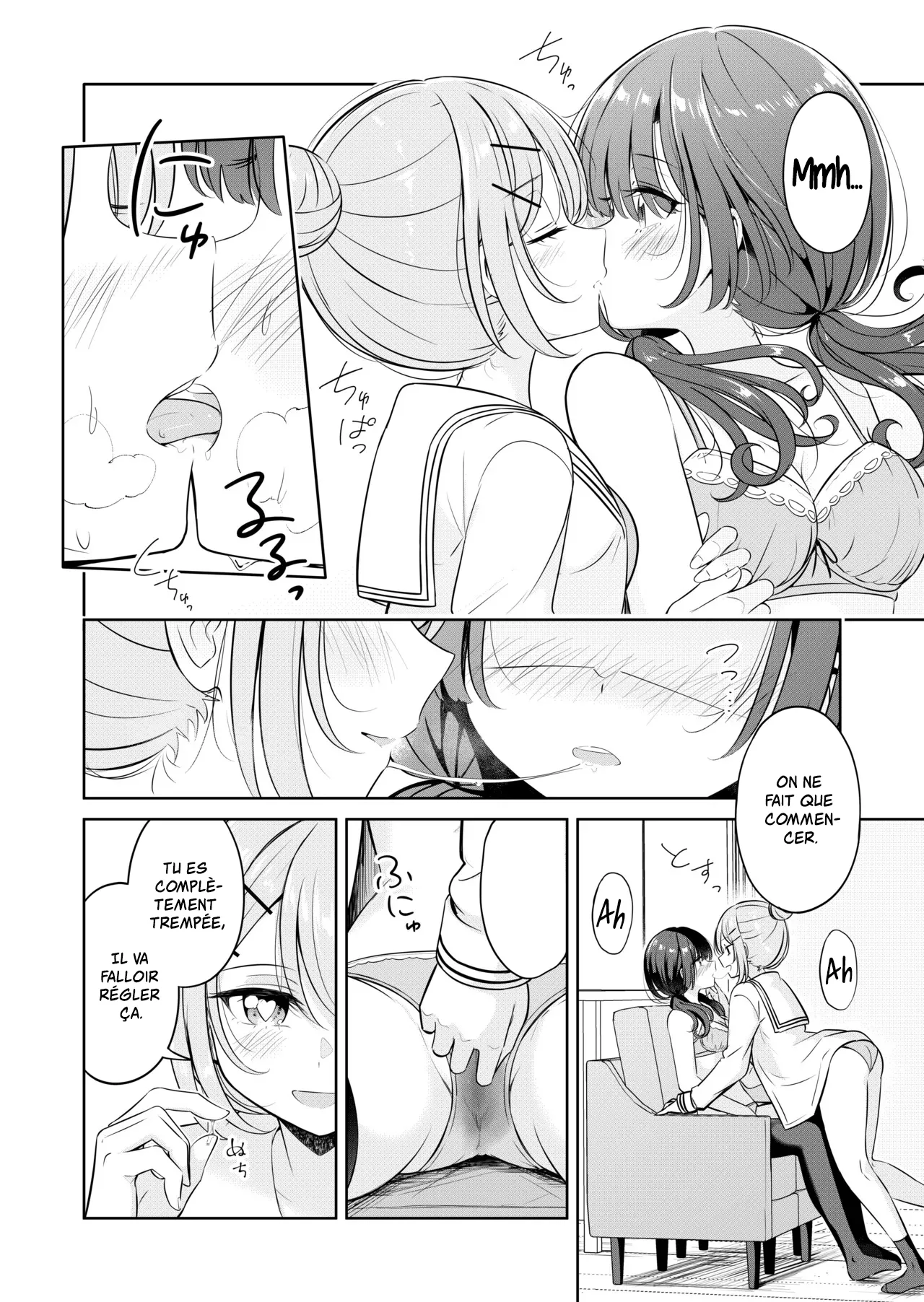 [BetweenGirls (betock)] Ohiru Yasumi ga Owaru made - Until the lunch break is over | Jusqu'à la fin de la pause dej [French] Bildnummer 14